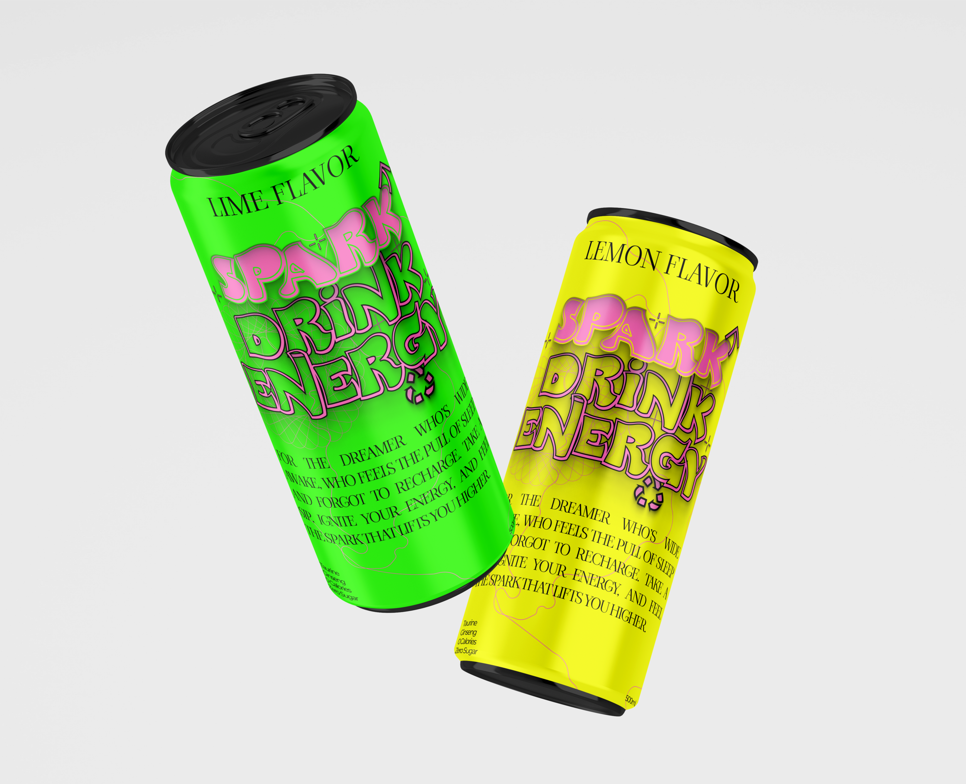 Spark drink energy — Интерфейсы, Брендинг на Dprofile