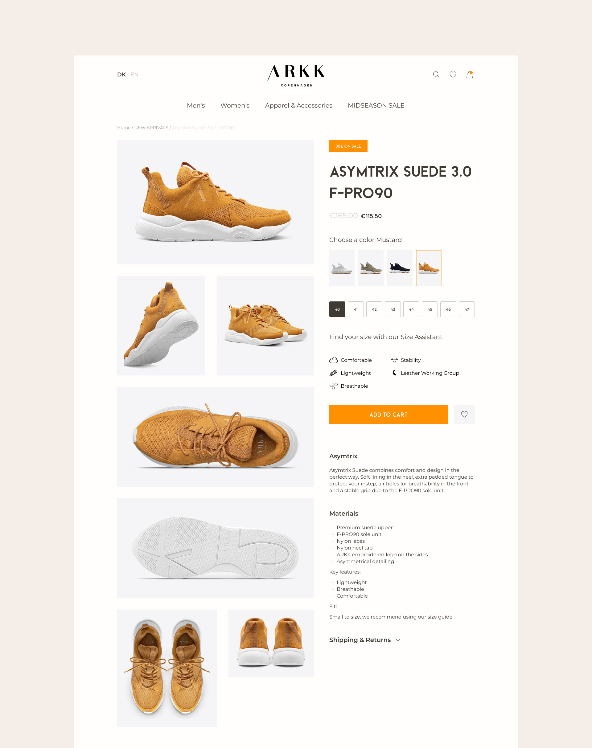 Кроссовки / Sneaker brand concept — Изображение №8 — Интерфейсы, Брендинг на Dprofile