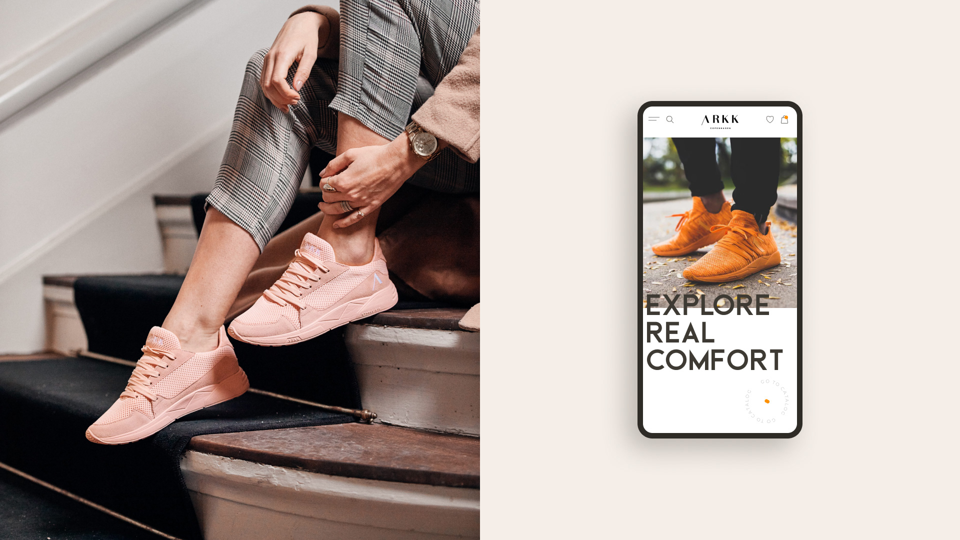 Кроссовки / Sneaker brand concept — Изображение №4 — Интерфейсы, Брендинг на Dprofile