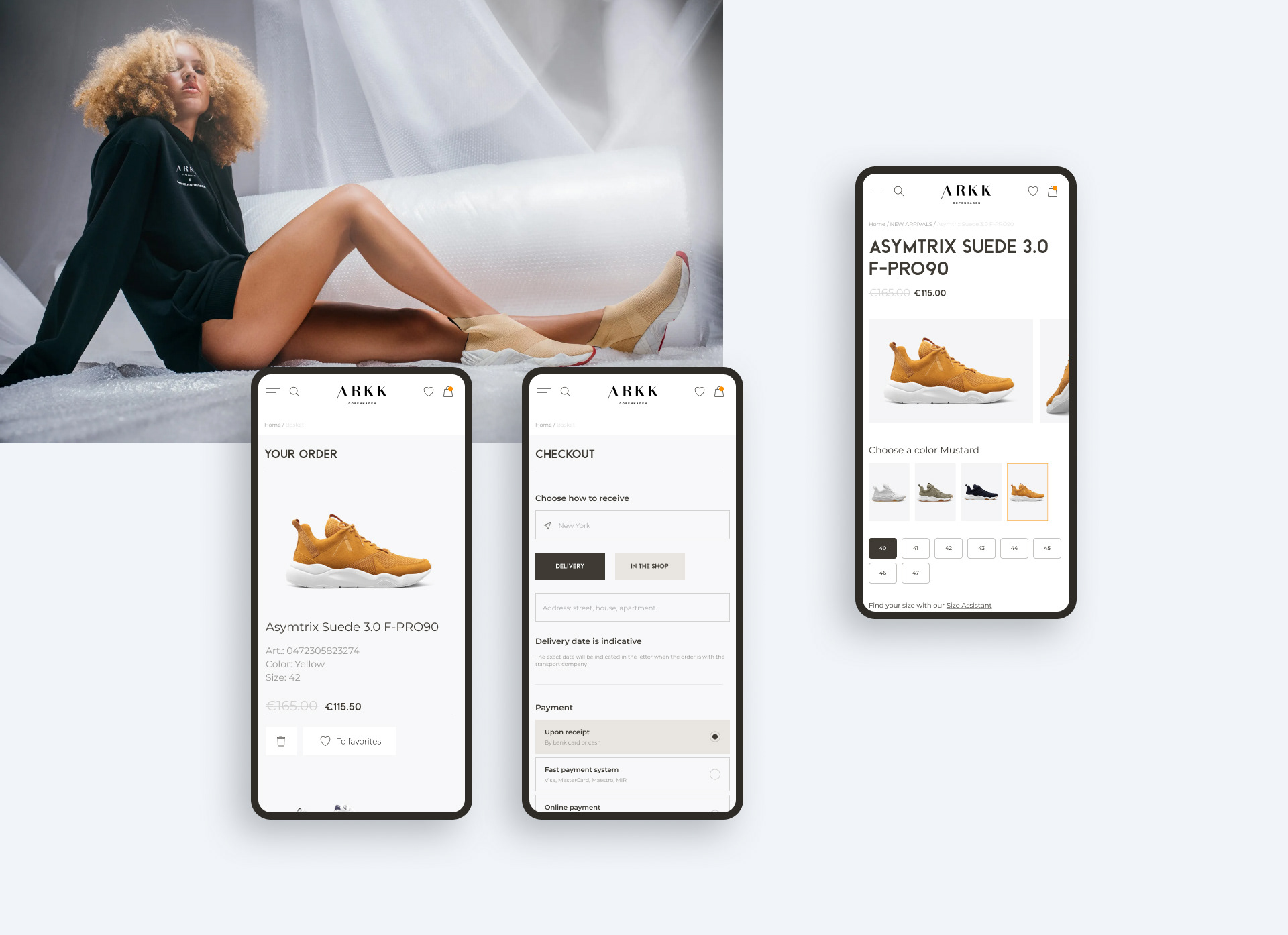 Кроссовки / Sneaker brand concept — Изображение №9 — Интерфейсы, Брендинг на Dprofile