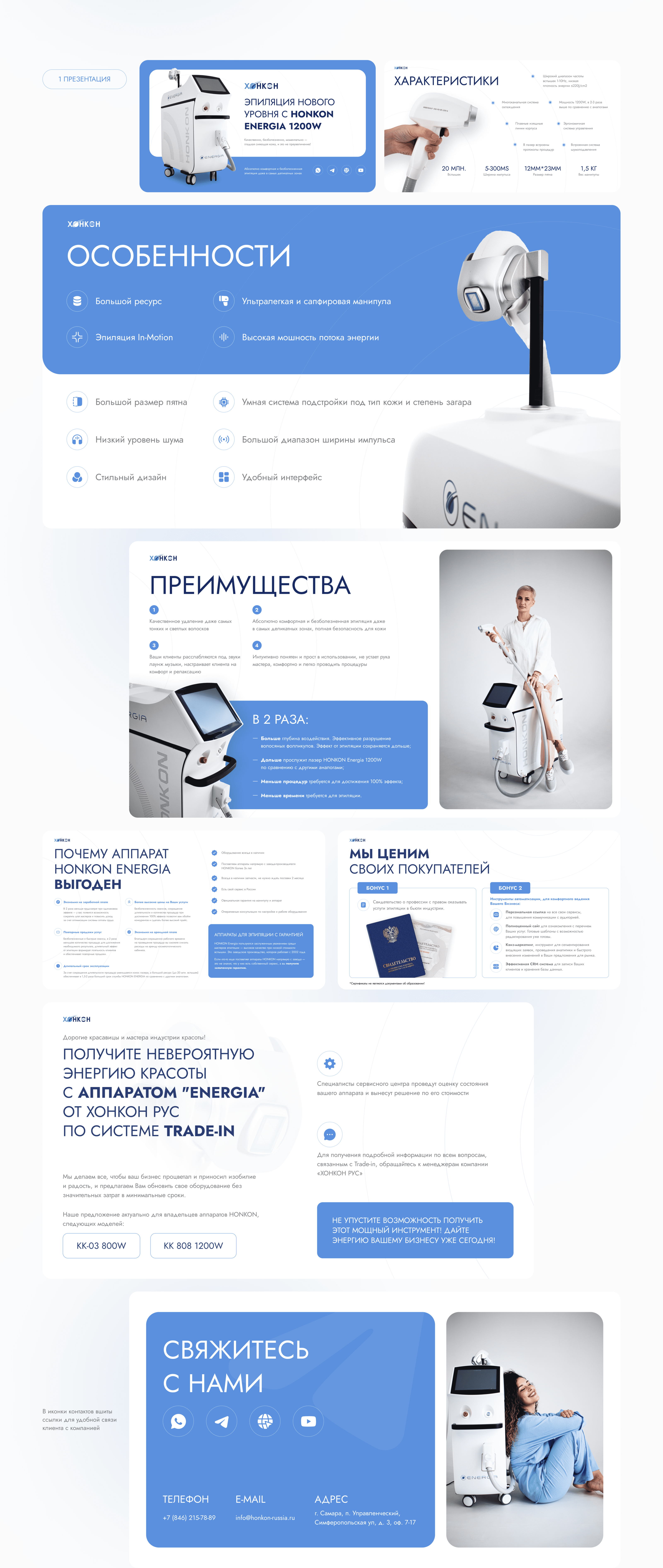 Презентации под ключ для HONKON — Изображение №2 — Интерфейсы, Брендинг на Dprofile