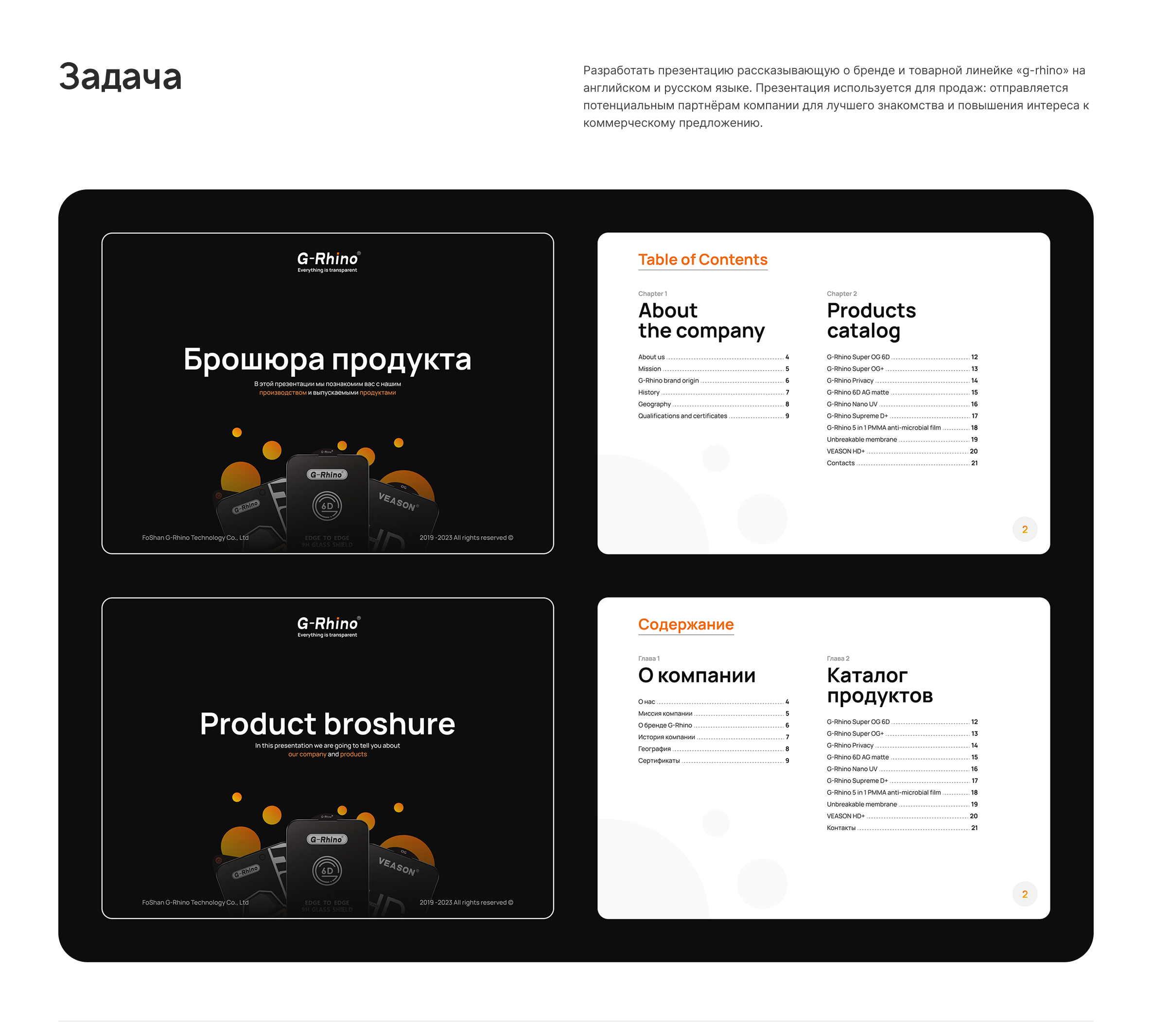 Презентация для продукции «G-Rhino» — Изображение №2 — Маркетинг на Dprofile