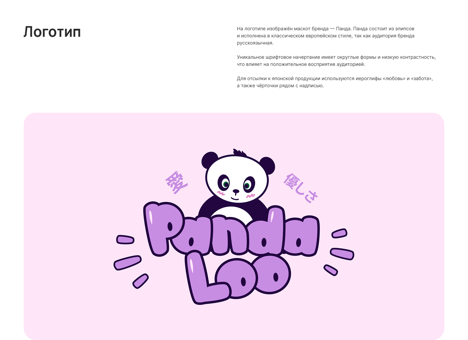 Брендинг «Panda Loo» — Изображение №2 — Интерфейсы, Брендинг на Dprofile