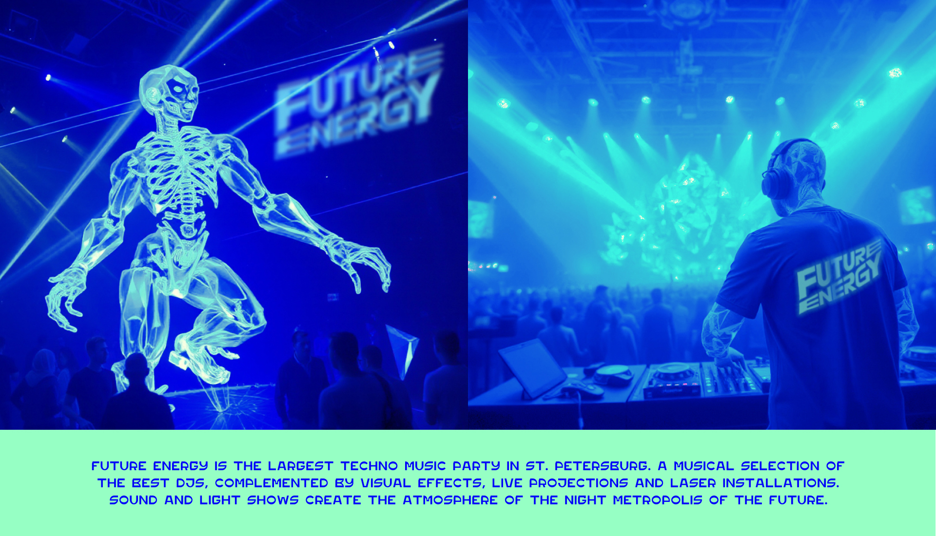 Future Energy techno music festival identity — Изображение №4 — Брендинг, Графика на Dprofile