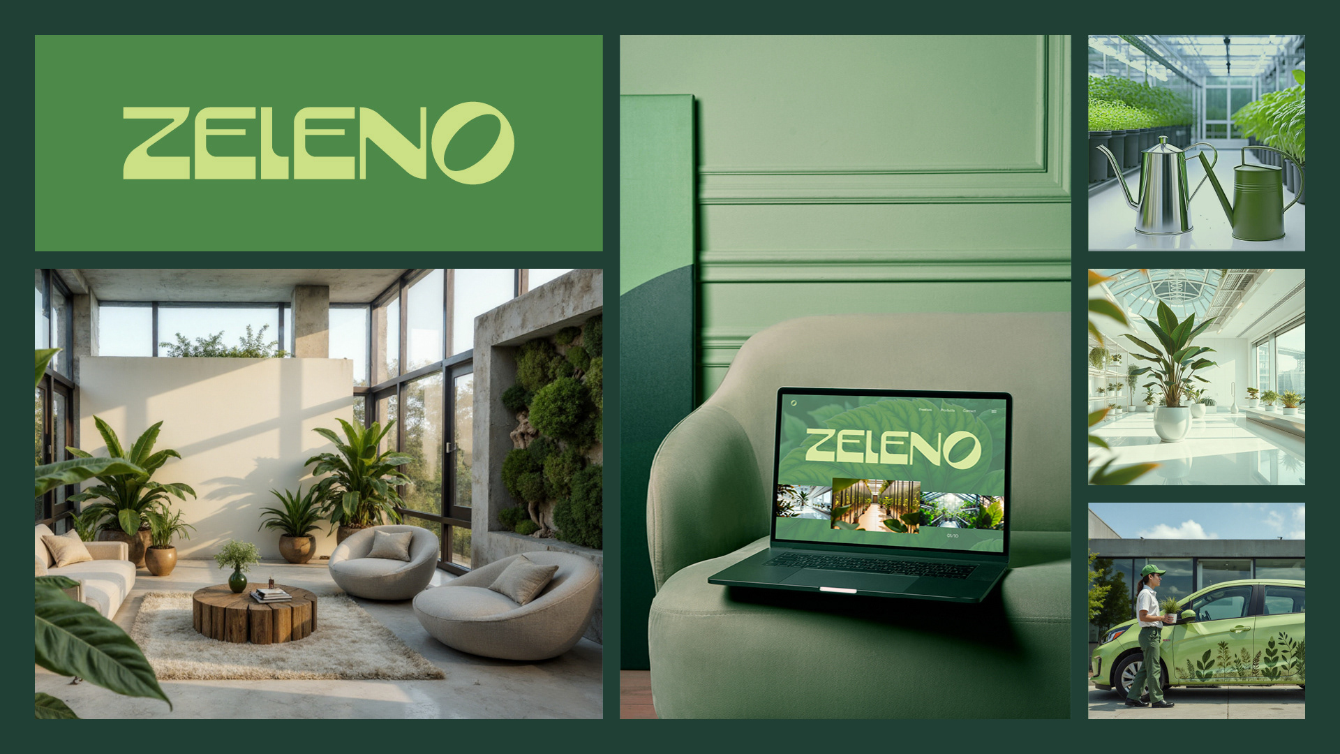 Zeleno | Фирменный стиль — Изображение №8 — Брендинг, Графика на Dprofile