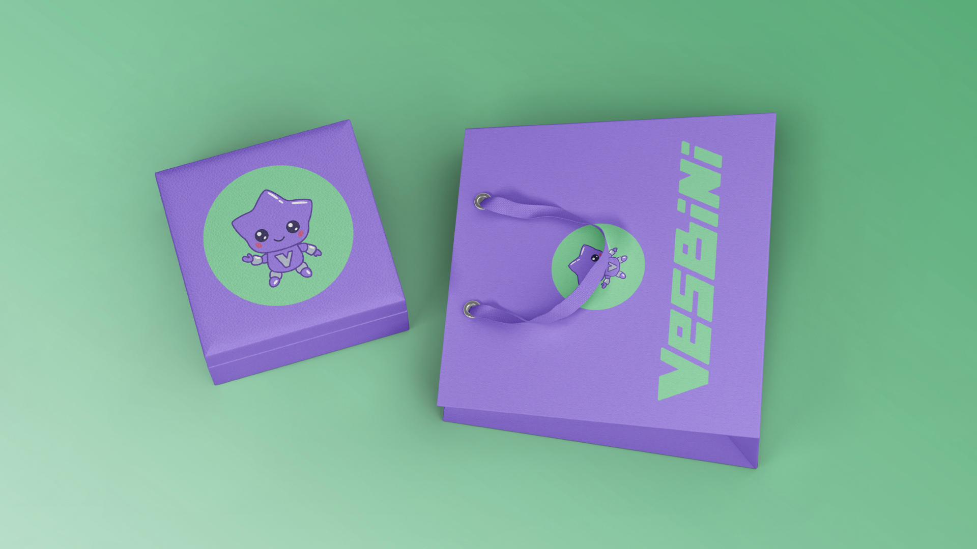 Vesbini | Фирменный стиль — Изображение №11 — Брендинг, Графика на Dprofile