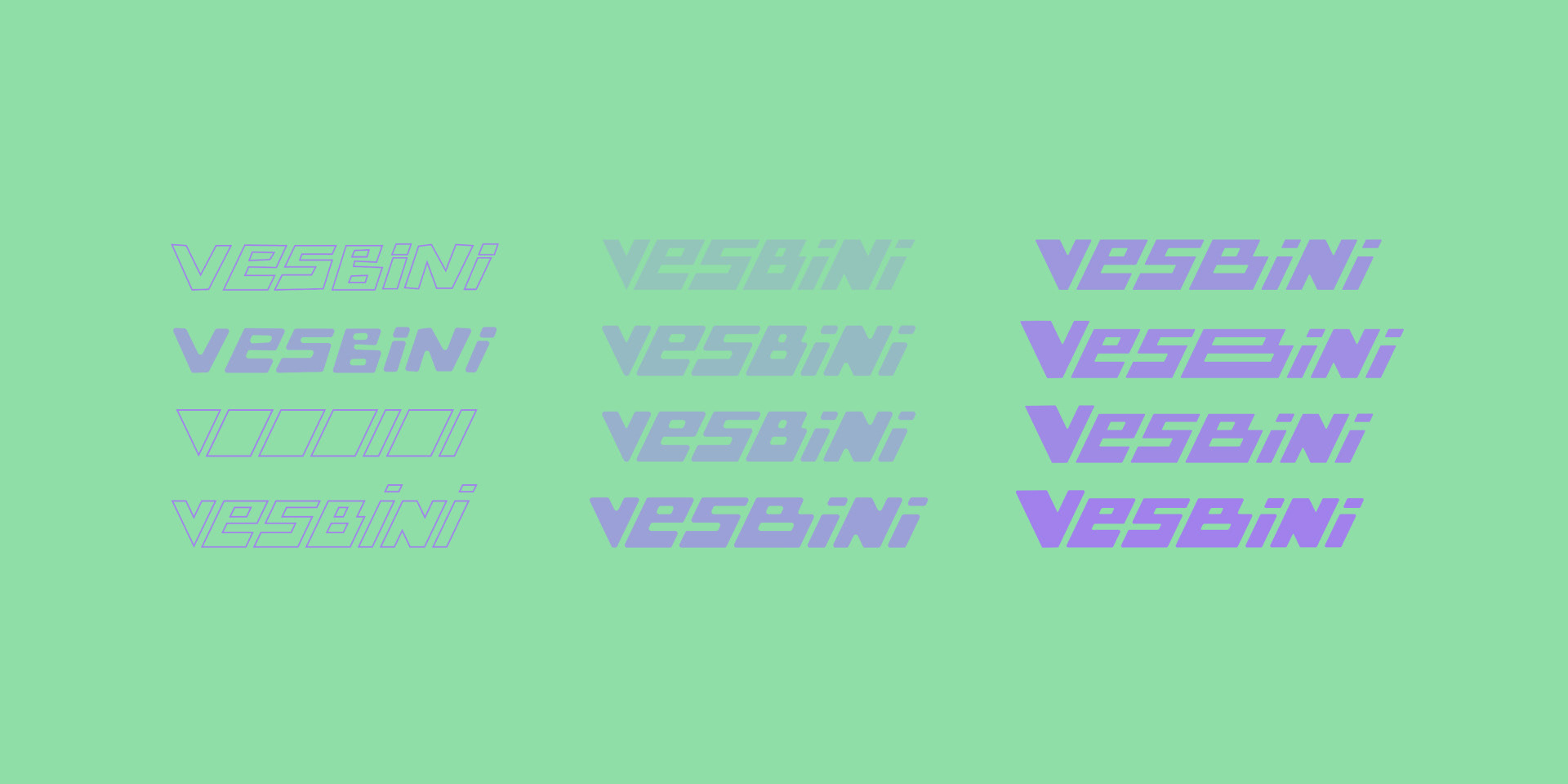 Vesbini | Фирменный стиль — Изображение №3 — Брендинг, Графика на Dprofile
