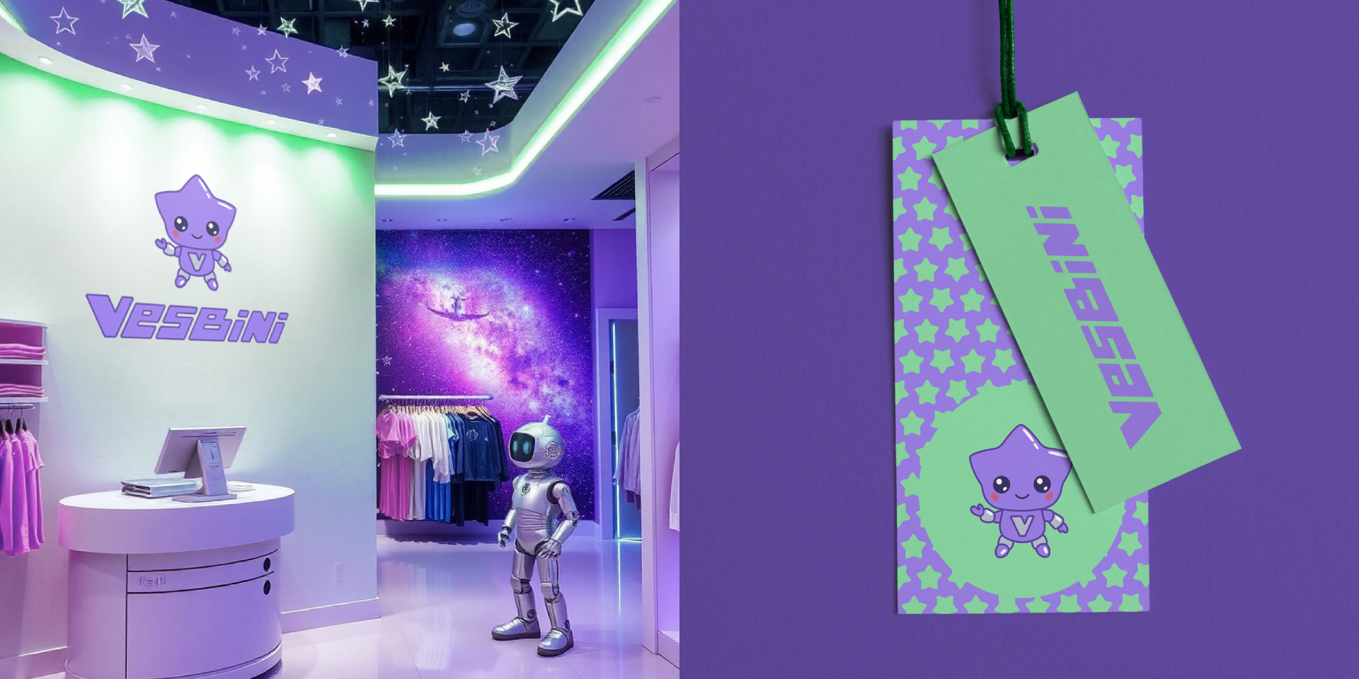 Vesbini | Фирменный стиль — Изображение №12 — Брендинг, Графика на Dprofile