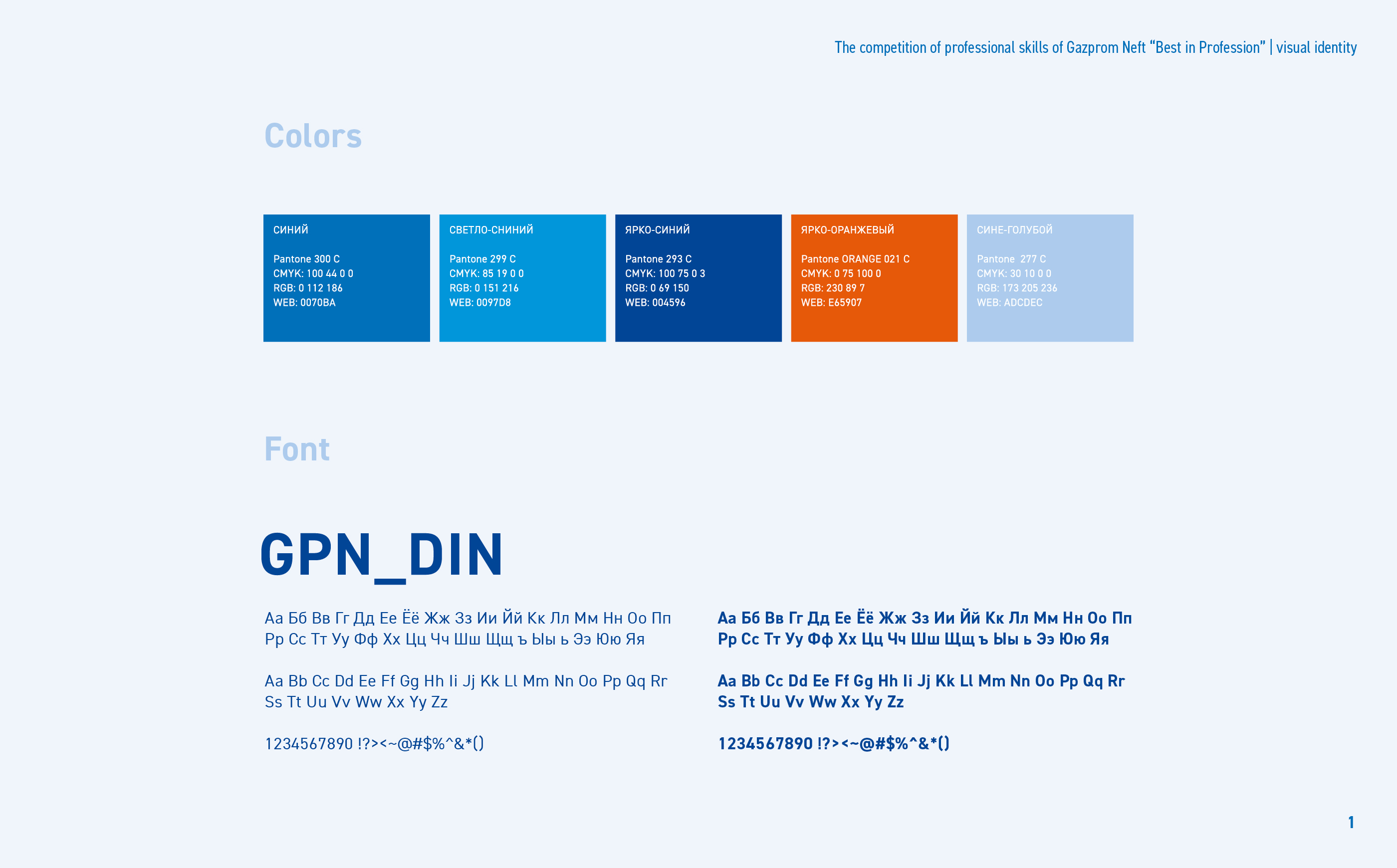 Gazprom Neft | The competition of professional skills — Изображение №2 — Брендинг, Графика на Dprofile