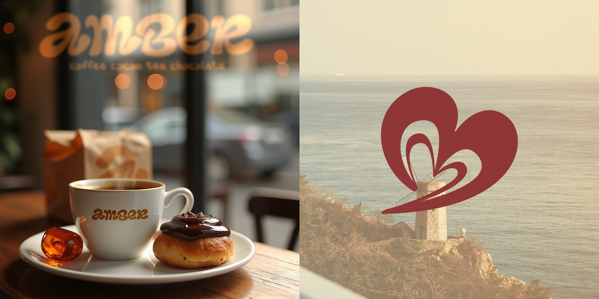 Amber Coffee Shop — Изображение №4 — Брендинг, Графика на Dprofile