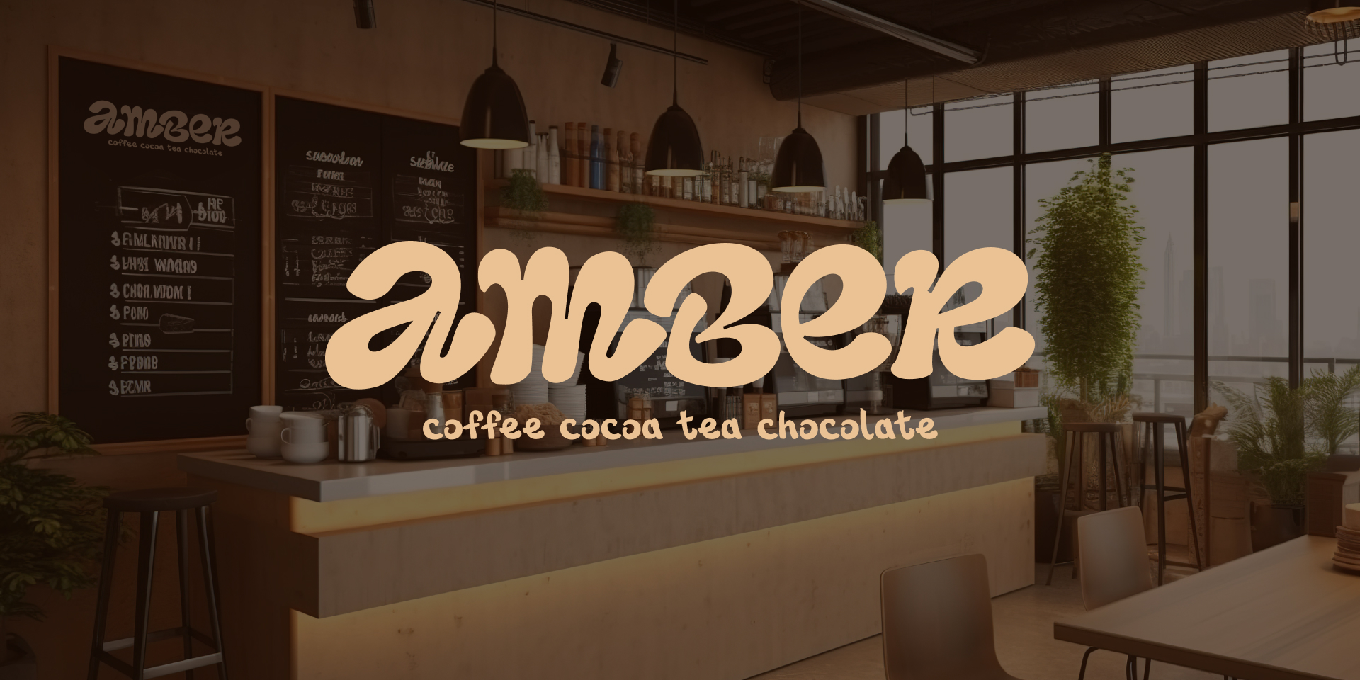 Amber Coffee Shop — Изображение №6 — Брендинг, Графика на Dprofile
