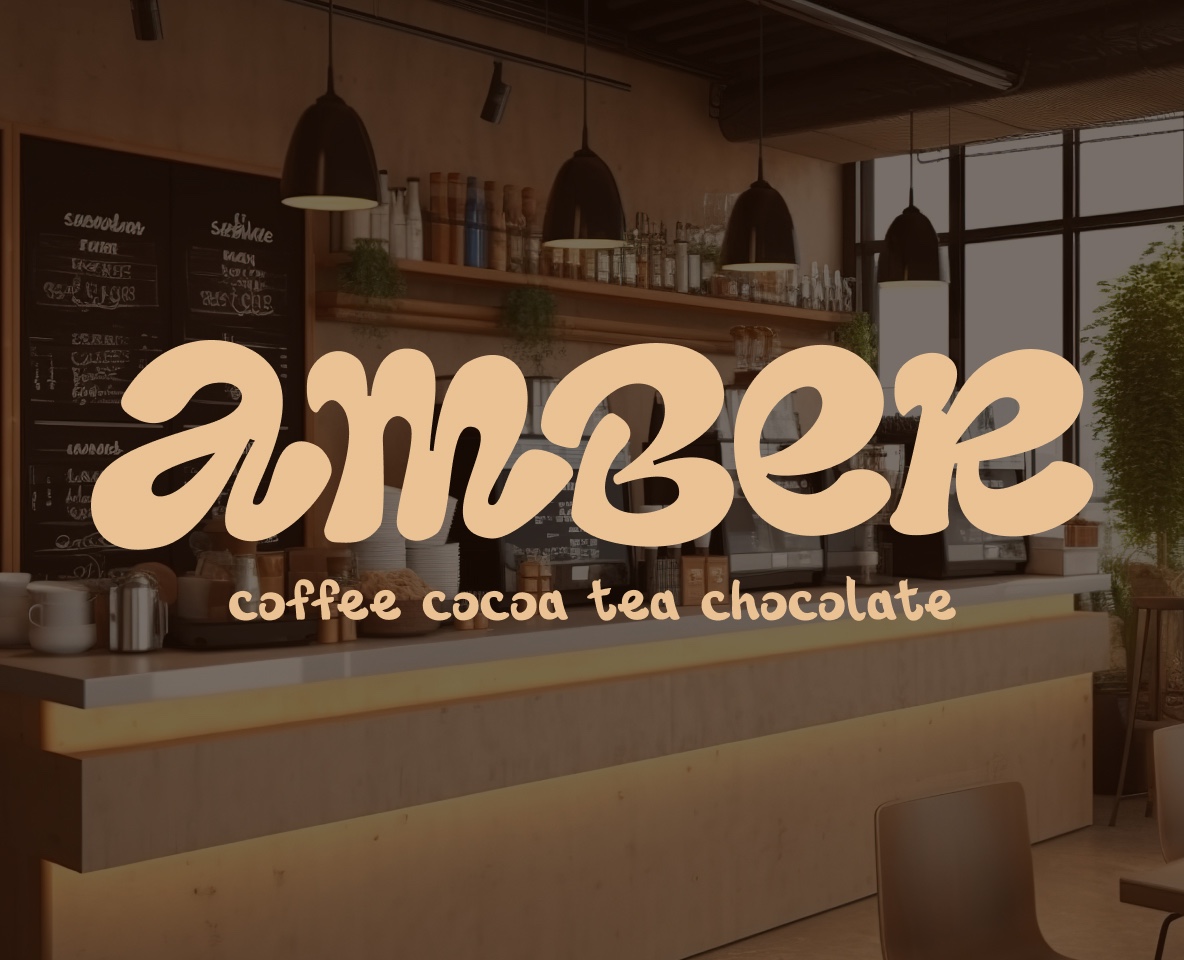 Amber Coffee Shop — Брендинг, Графика на Dprofile