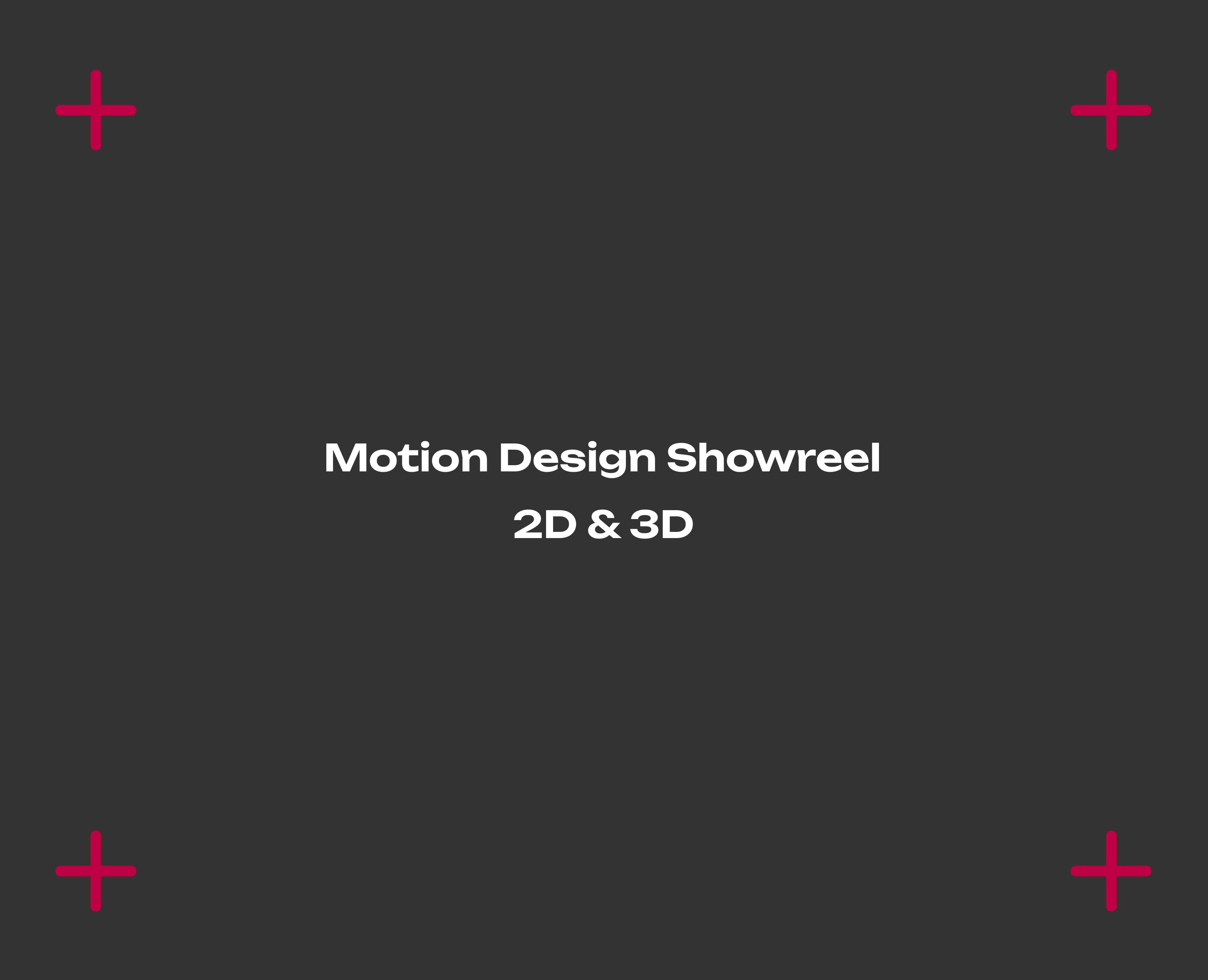 Motion Design Showreel 2024 | Anastasiya Popova — Анимация на Dprofile