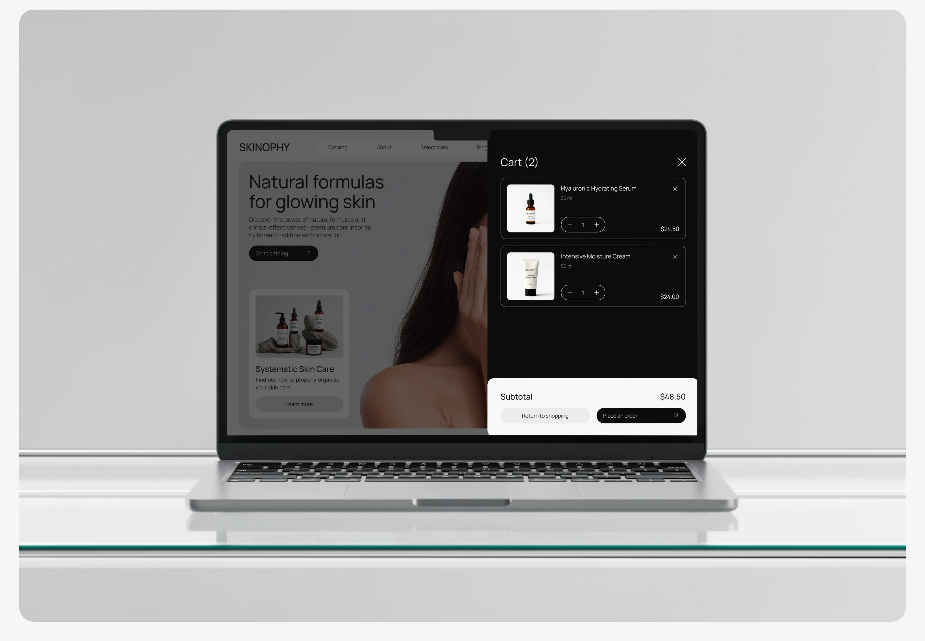 E-Commerce | Online store of the Korean cosmetic | Skinophy — Изображение №20 — Интерфейсы, Брендинг на Dprofile
