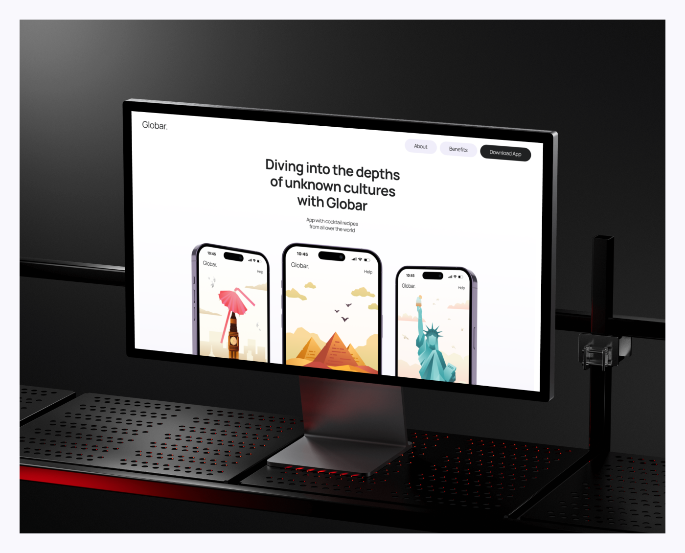 Globar App & Website — Изображение №9 — Интерфейсы, Графика на Dprofile