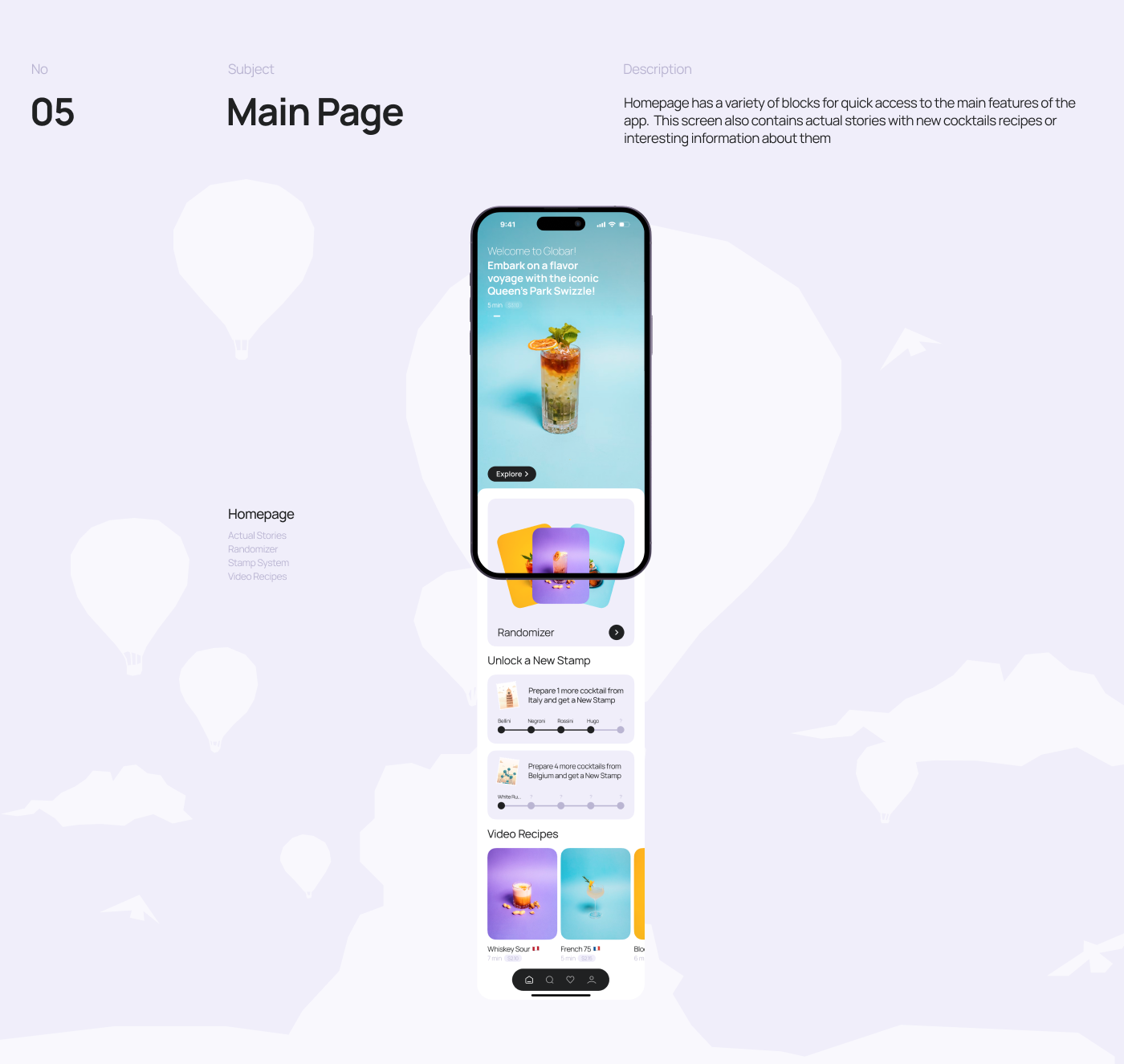 Globar App & Website — Изображение №8 — Интерфейсы, Графика на Dprofile