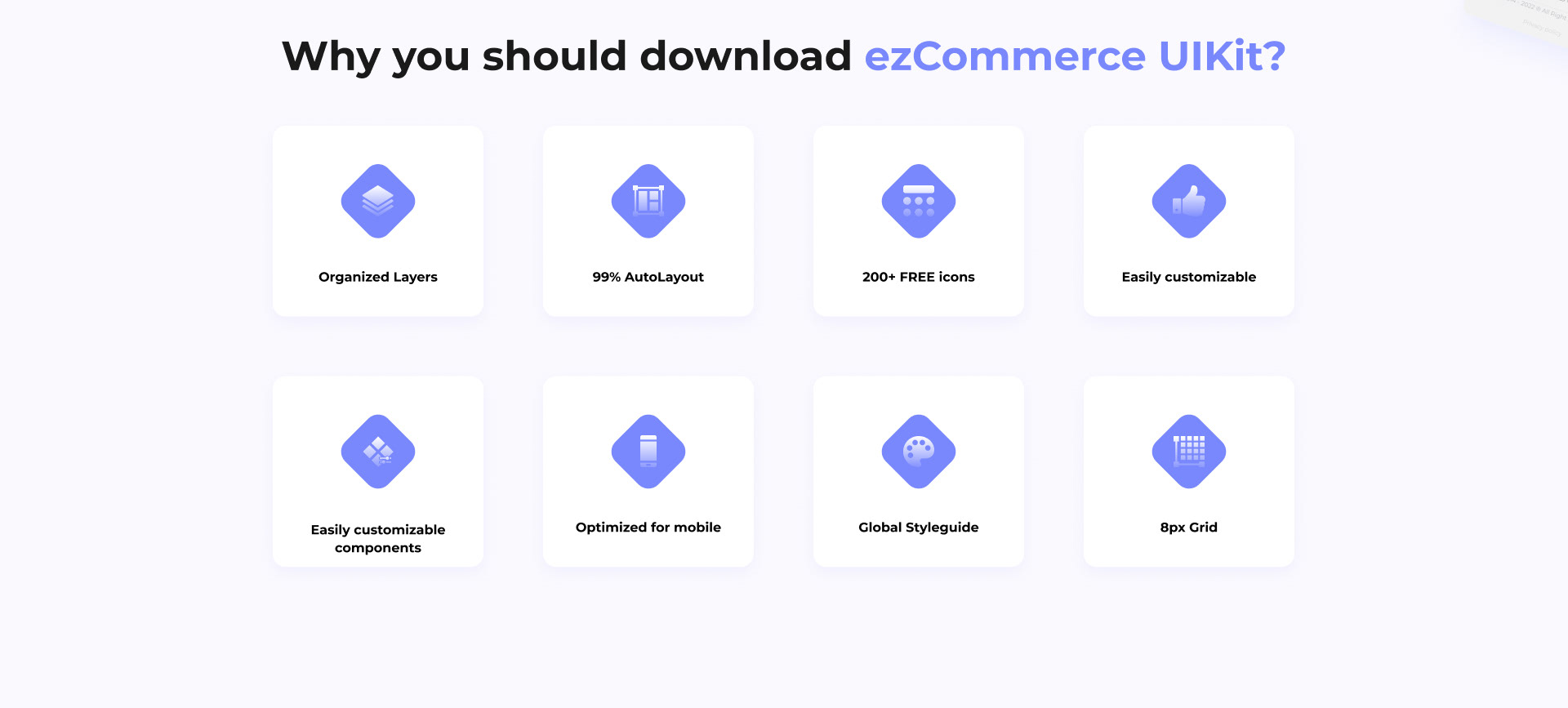 ezCommerce - E-Commerce UIKit — Изображение №2 — Интерфейсы на Dprofile