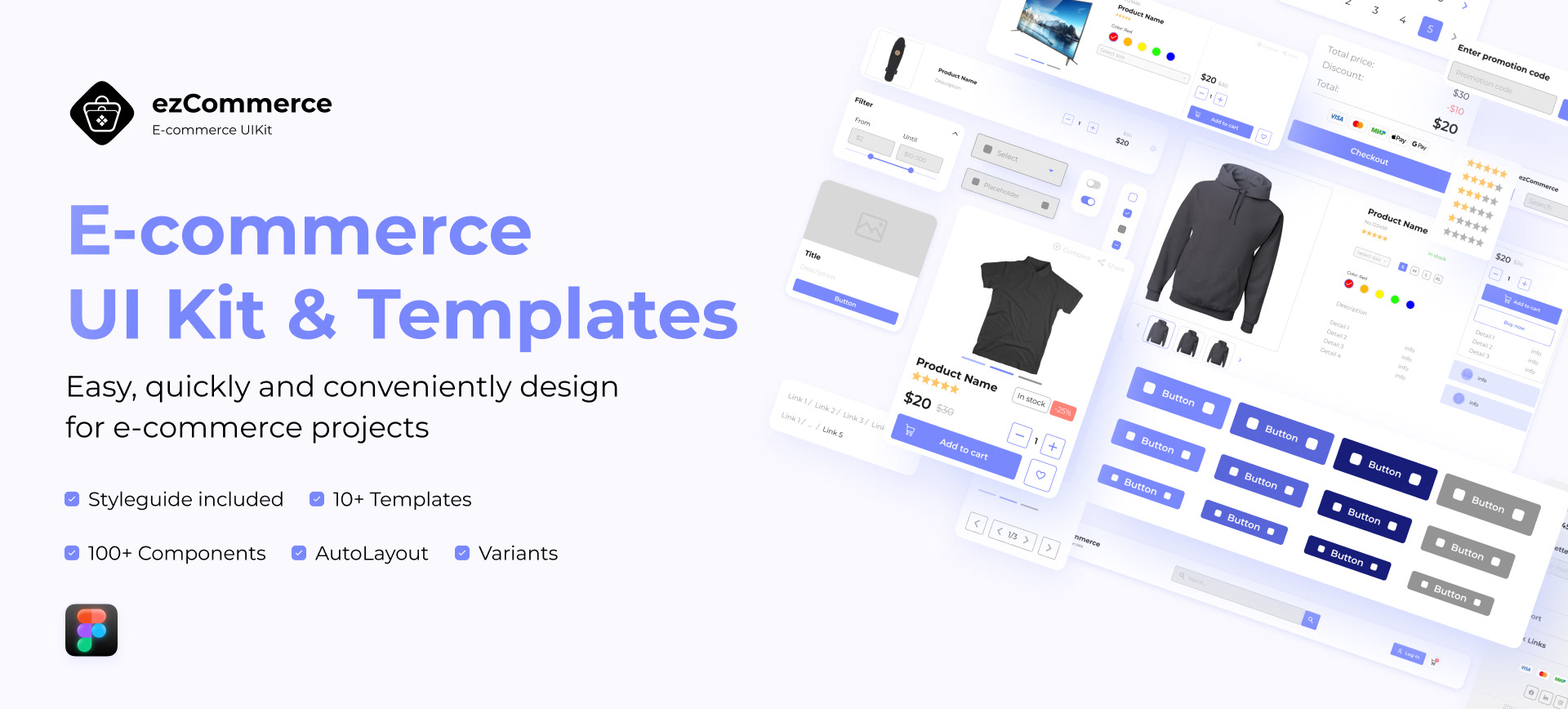 ezCommerce - E-Commerce UIKit — Изображение №1 — Интерфейсы на Dprofile