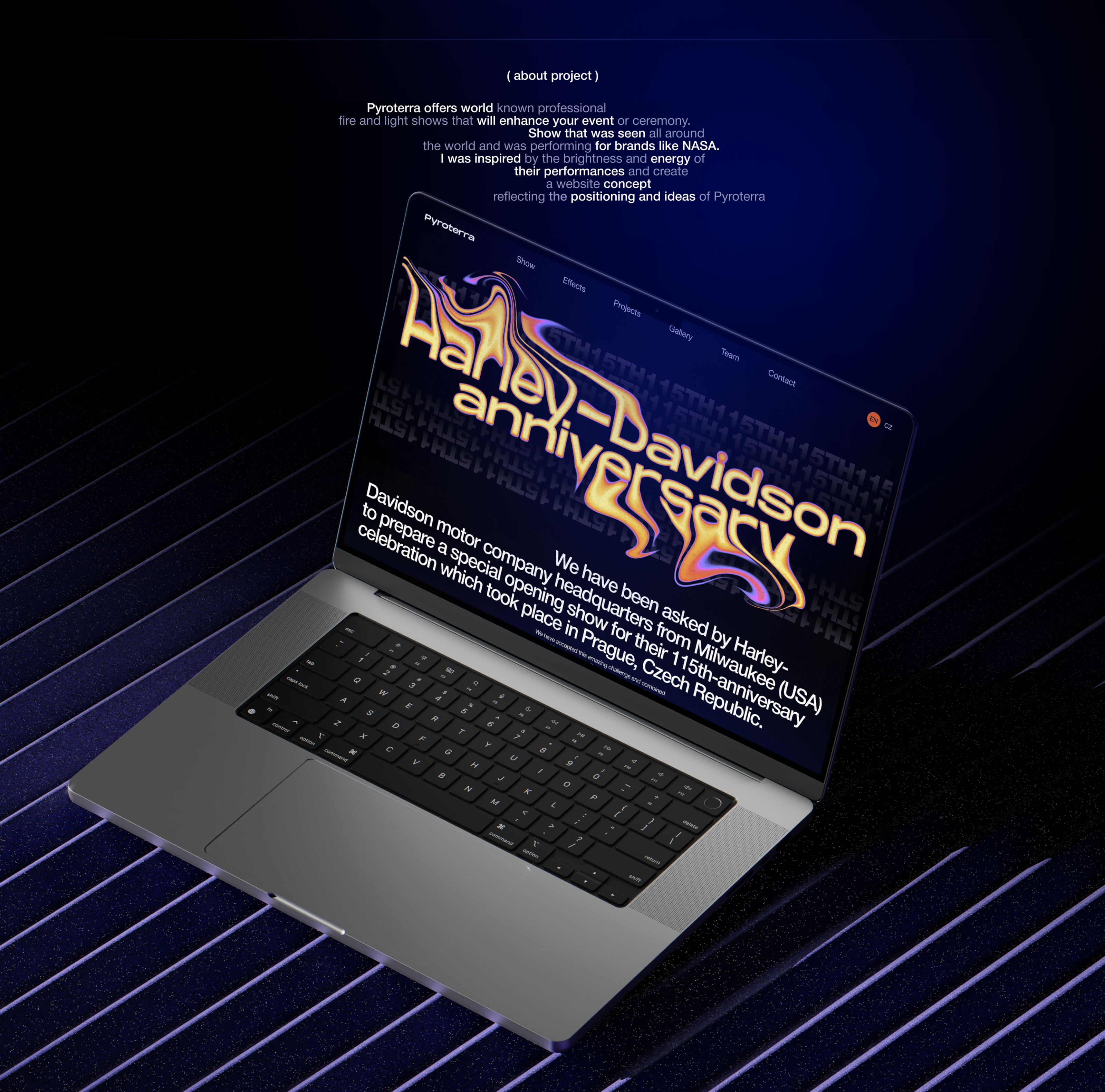 Pyroterra | Редизайн корпоративного сайта — Изображение №2 — Графика, Интерфейсы на Dprofile