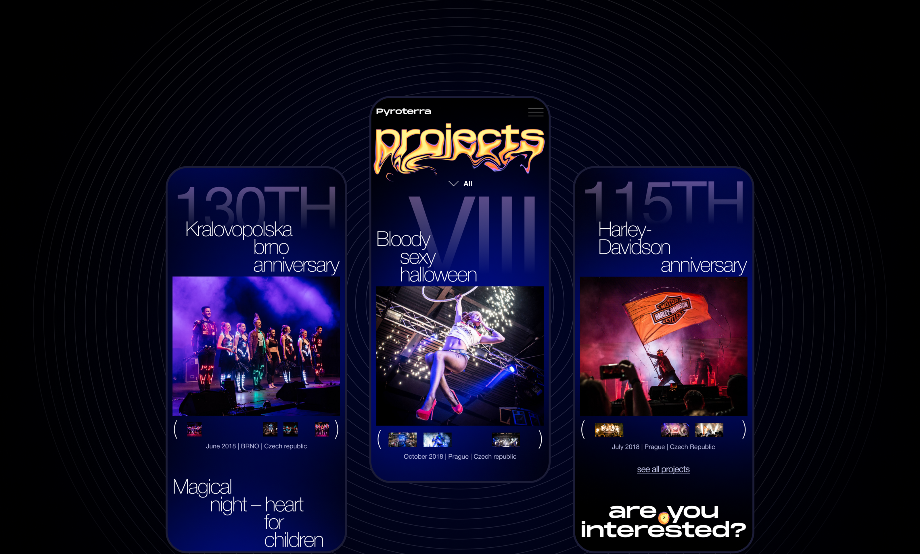 Pyroterra | Редизайн корпоративного сайта — Изображение №7 — Графика, Интерфейсы на Dprofile