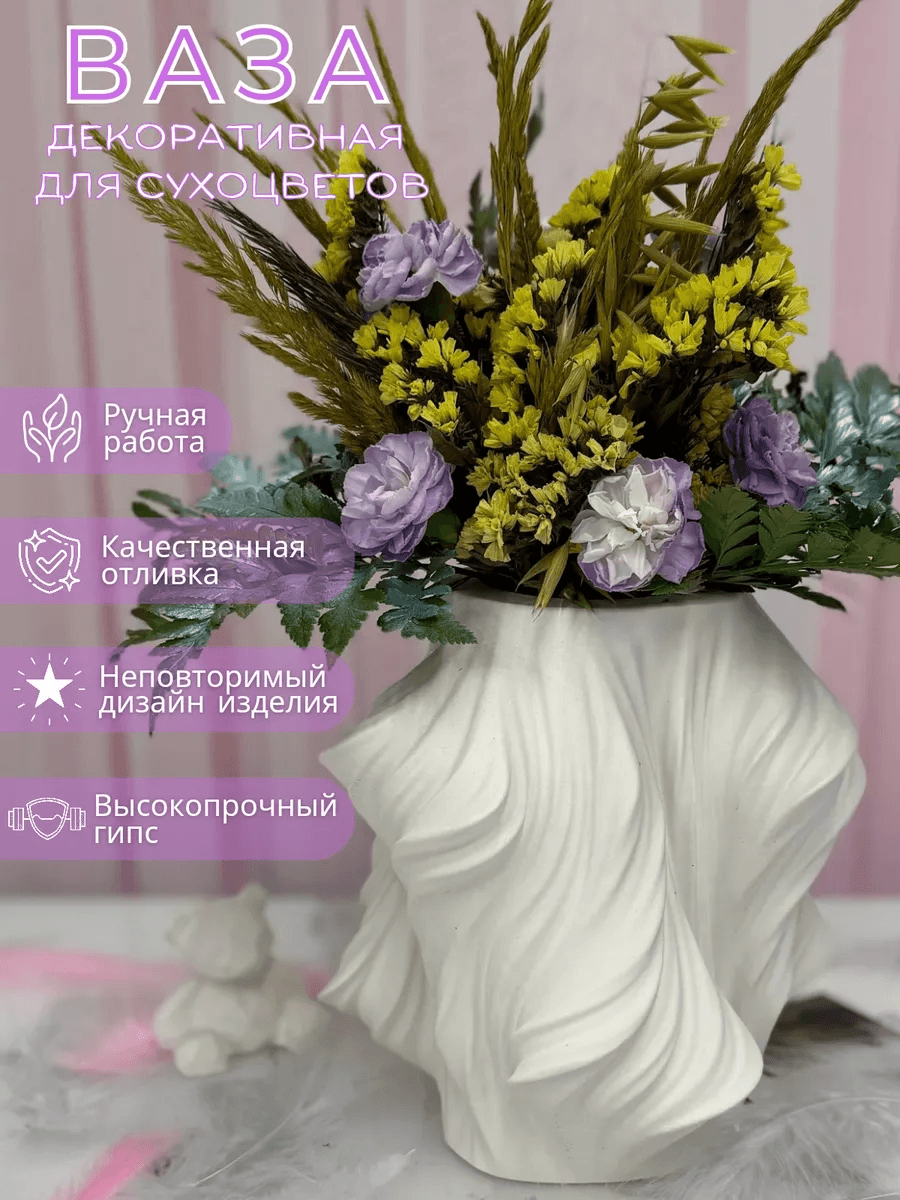 Инфографика Wildberries / набор вазр ваз из керамики — Изображение №8 — Графика, Маркетинг на Dprofile