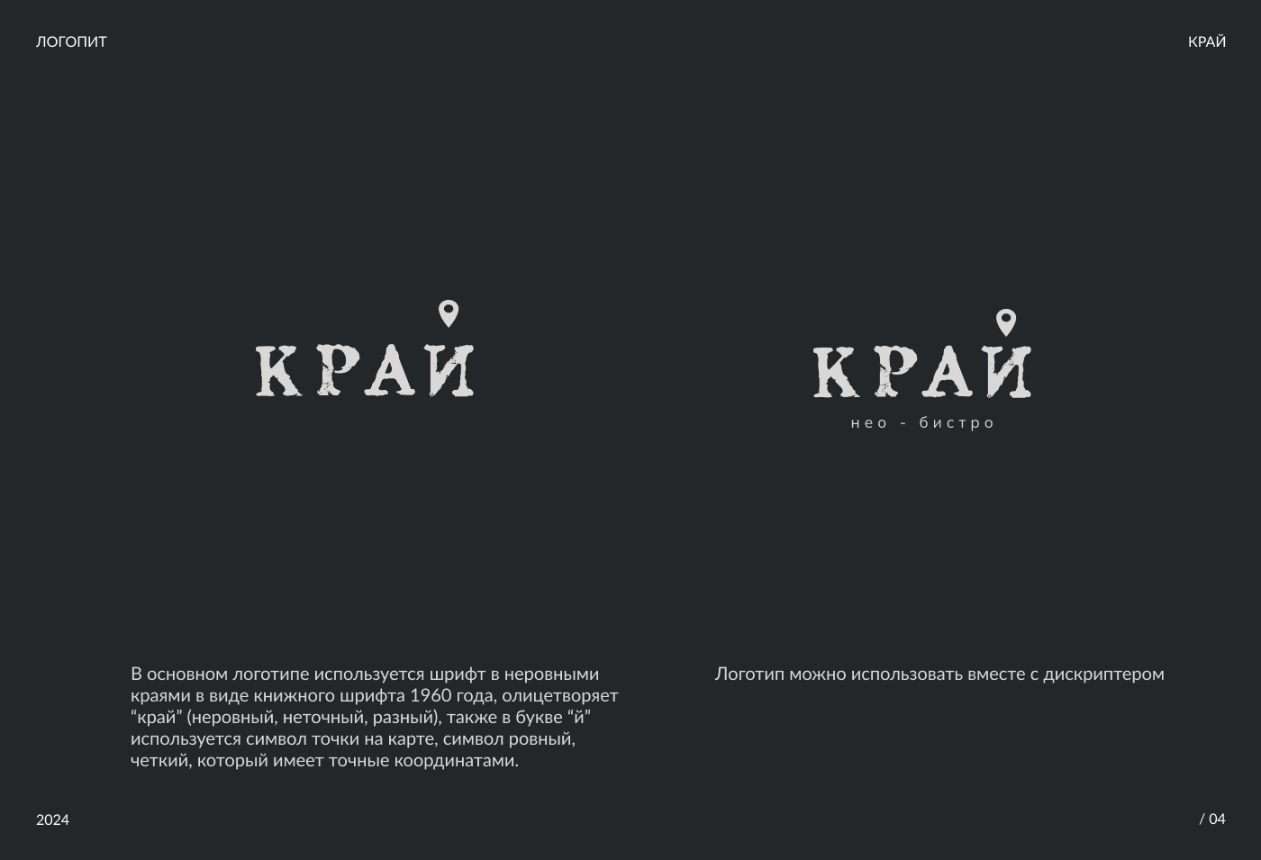 Фирменный стиль для нео-бистро — Изображение №4 — Брендинг на Dprofile