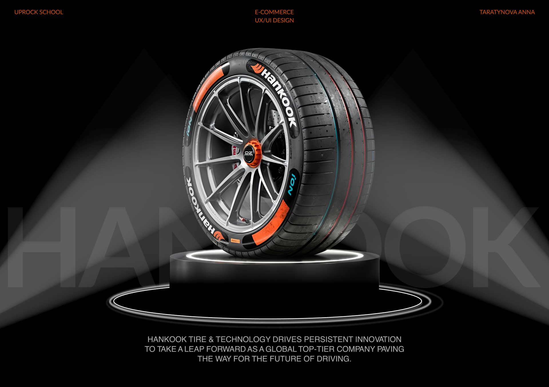 E-commerce. Redesign Hankook — Изображение №1 — Интерфейсы, Анимация на Dprofile