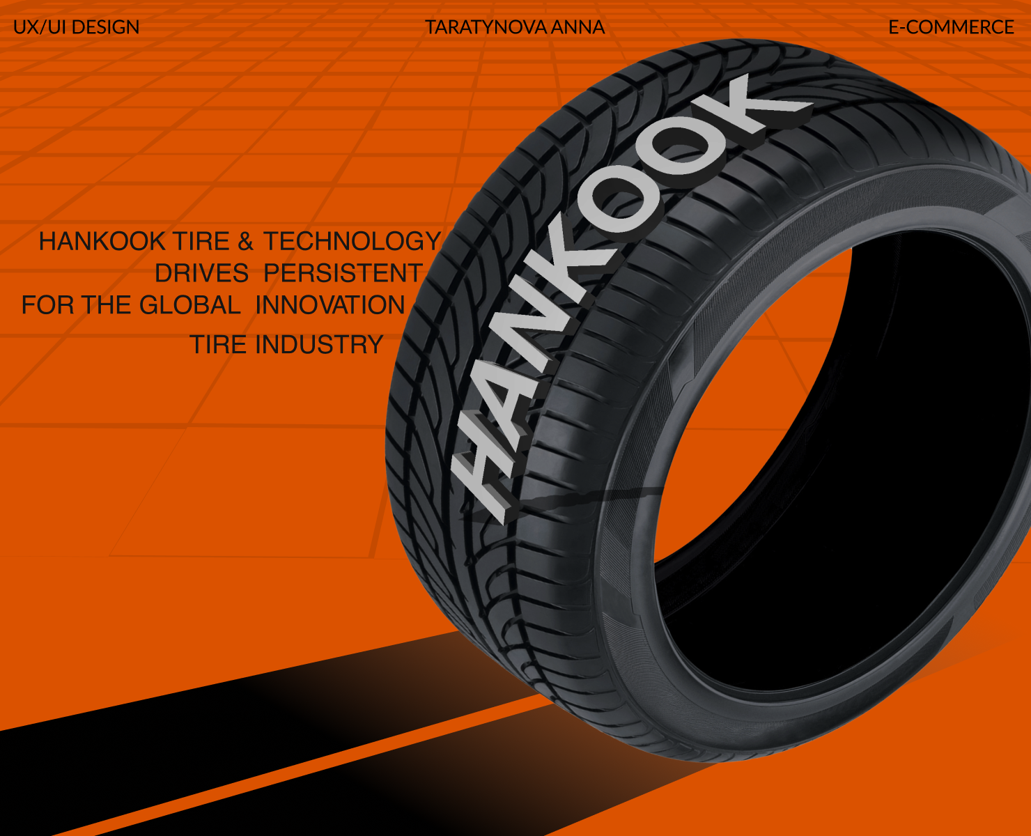 E-commerce. Redesign Hankook на Dprofile