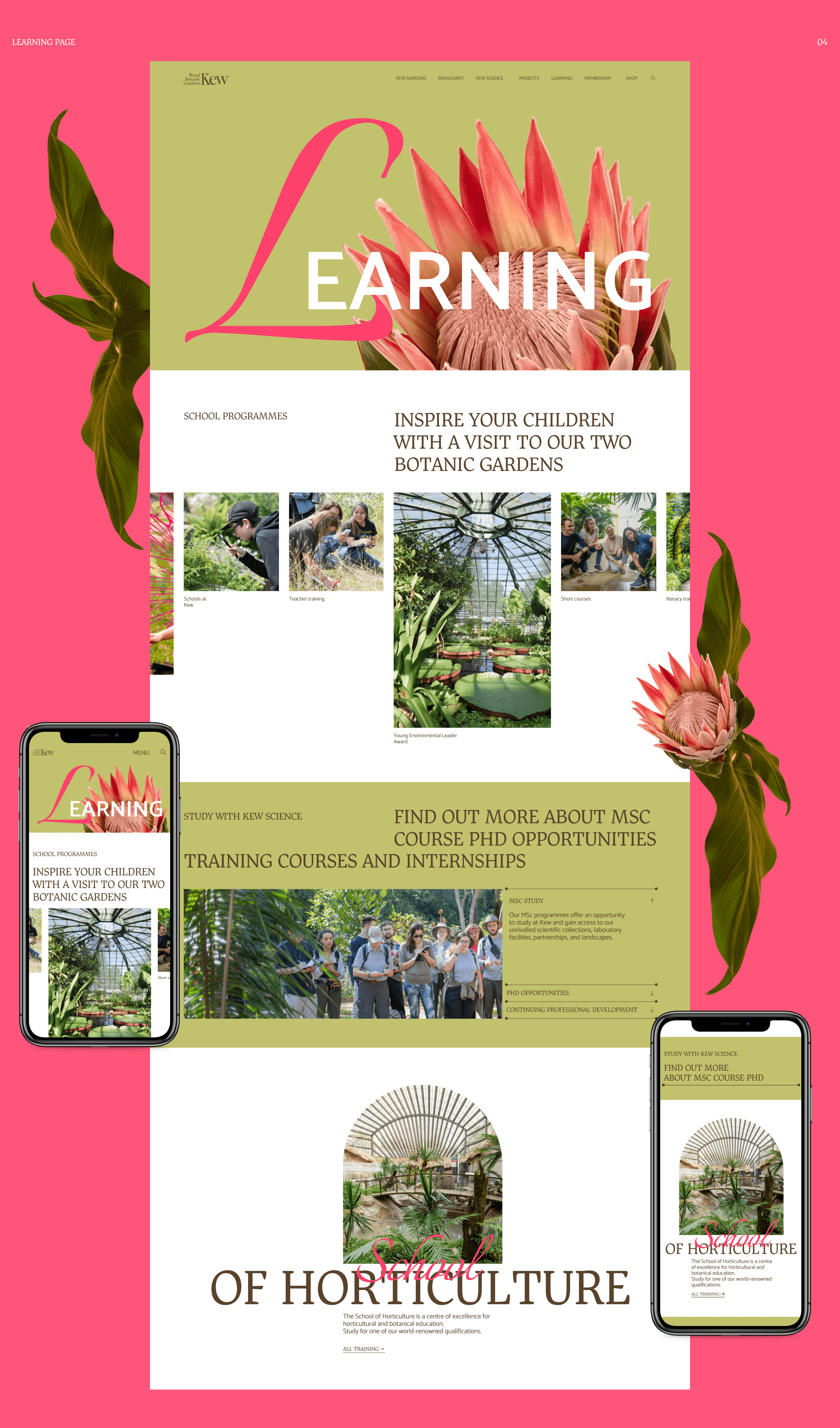KEW Botanic Gardens — Изображение №7 — Интерфейсы на Dprofile