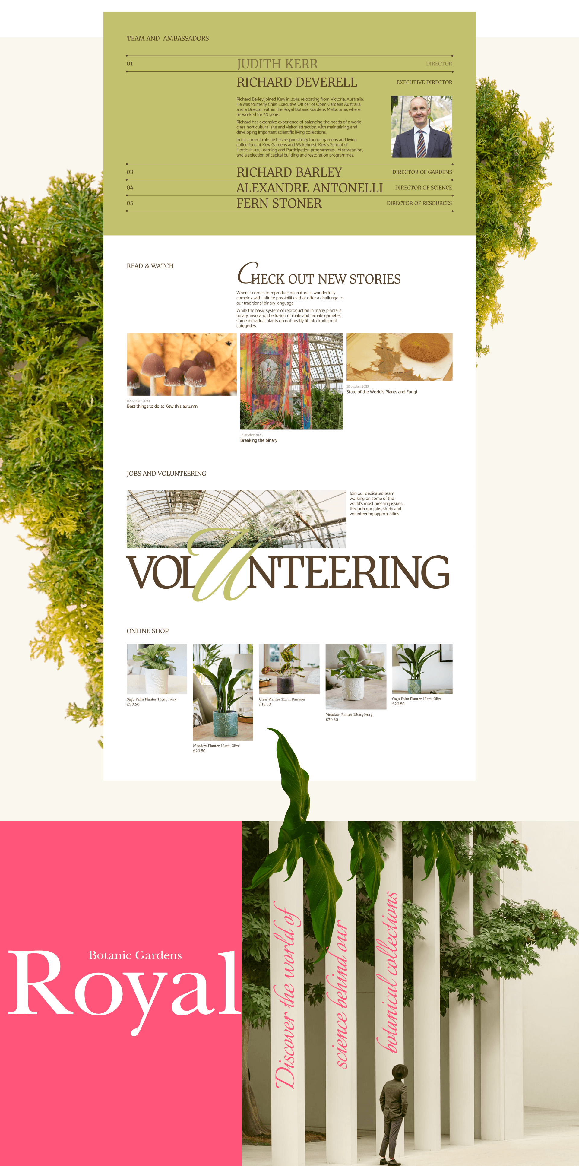 KEW Botanic Gardens — Изображение №3 — Интерфейсы на Dprofile