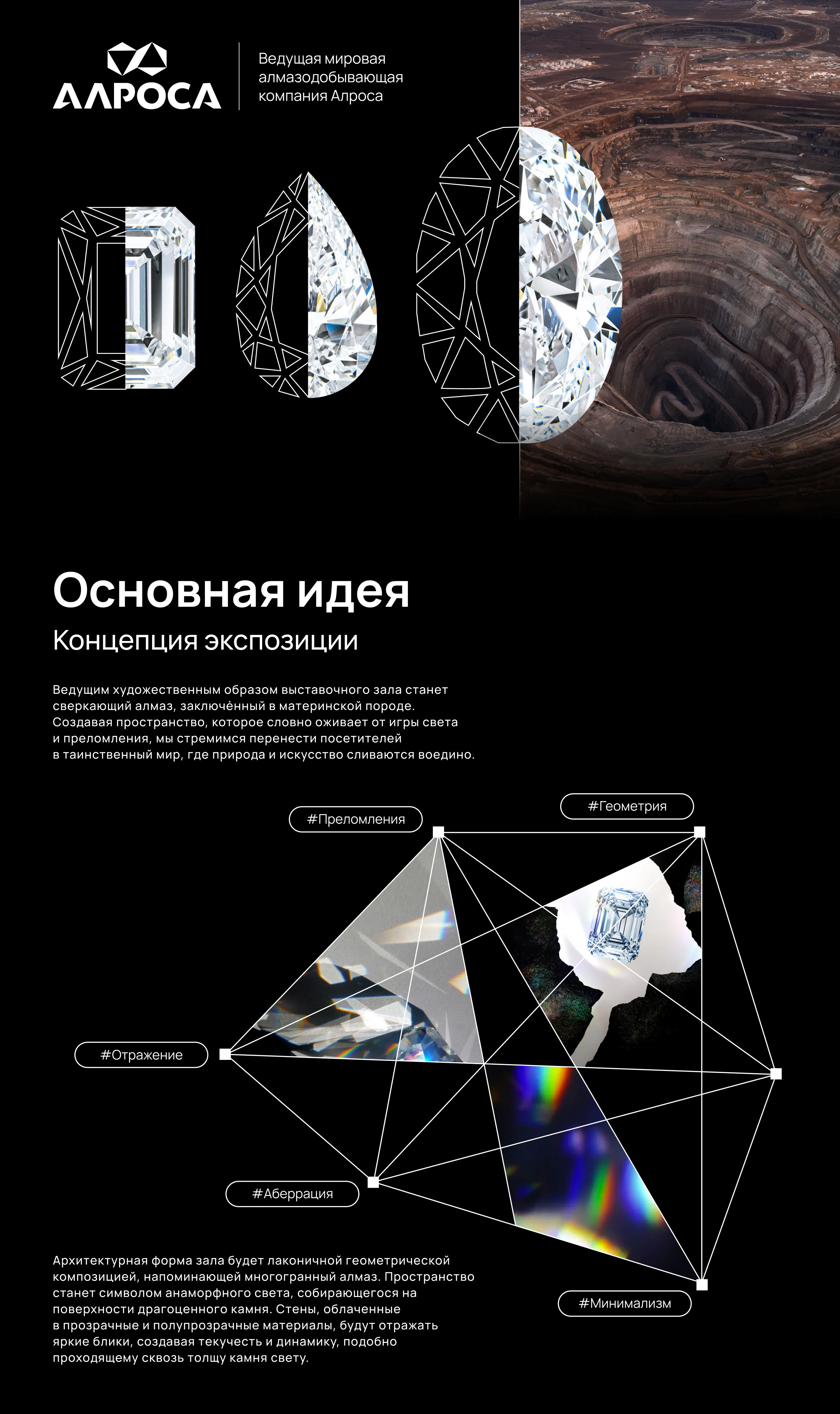 АЛРОСА | Концепция корпоративного музея — Изображение №1 — Брендинг, Маркетинг на Dprofile