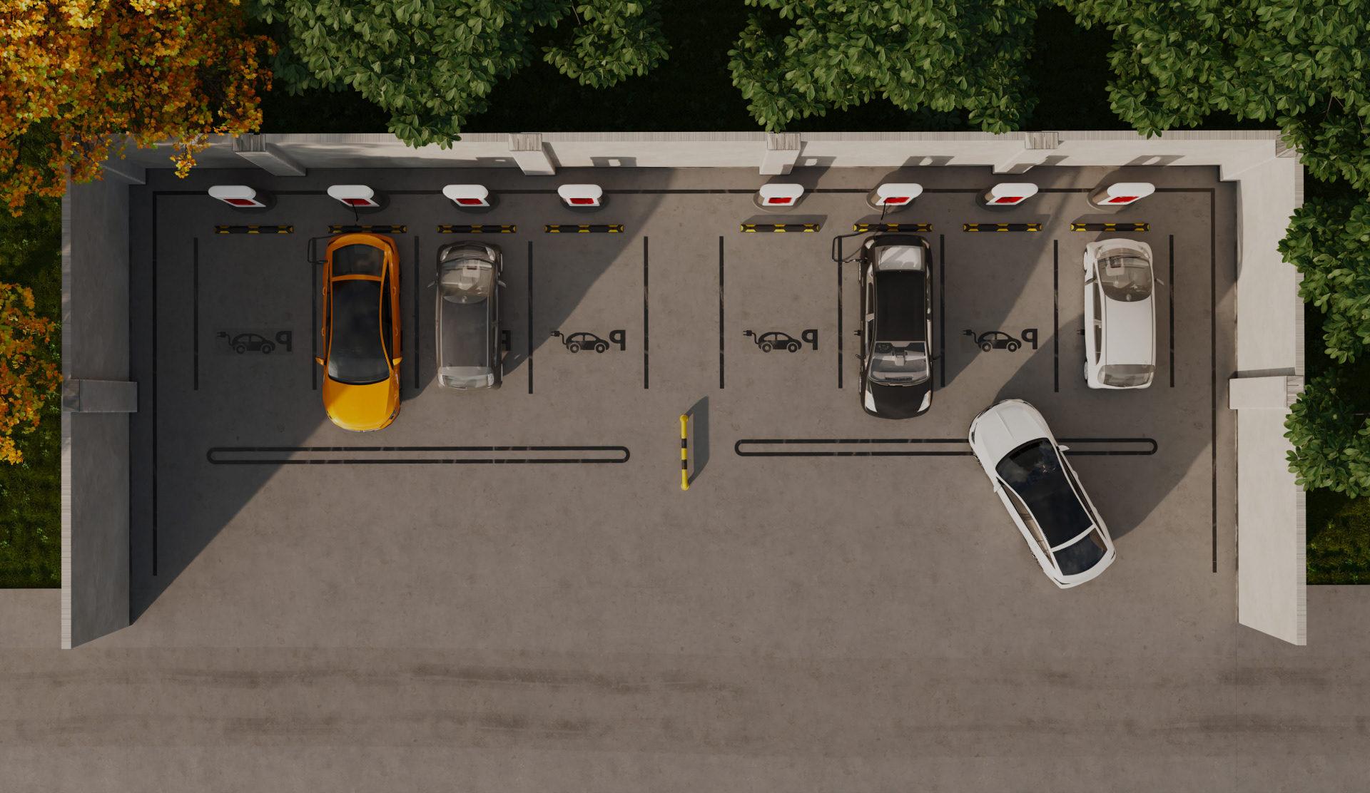 Parking — UX/UI Web App — Изображение №2 — Интерфейсы, Брендинг на Dprofile
