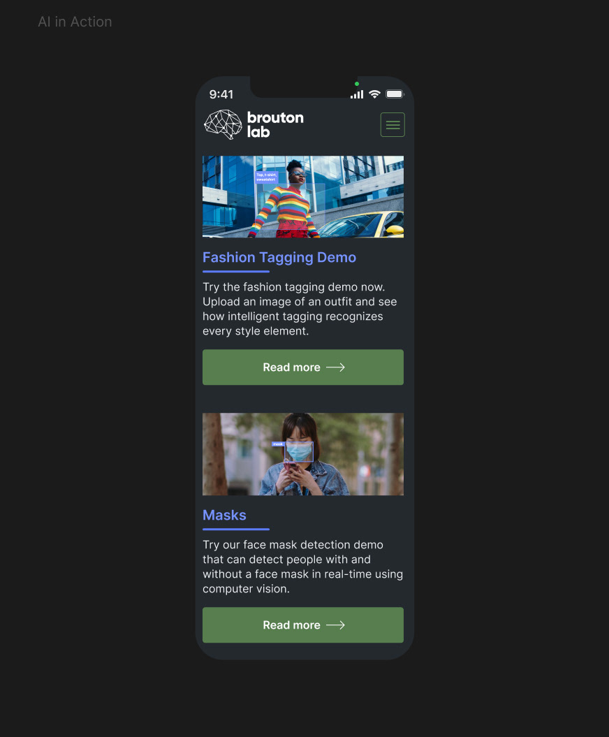 Design website for BroutonLab — Изображение №5 — Интерфейсы на Dprofile