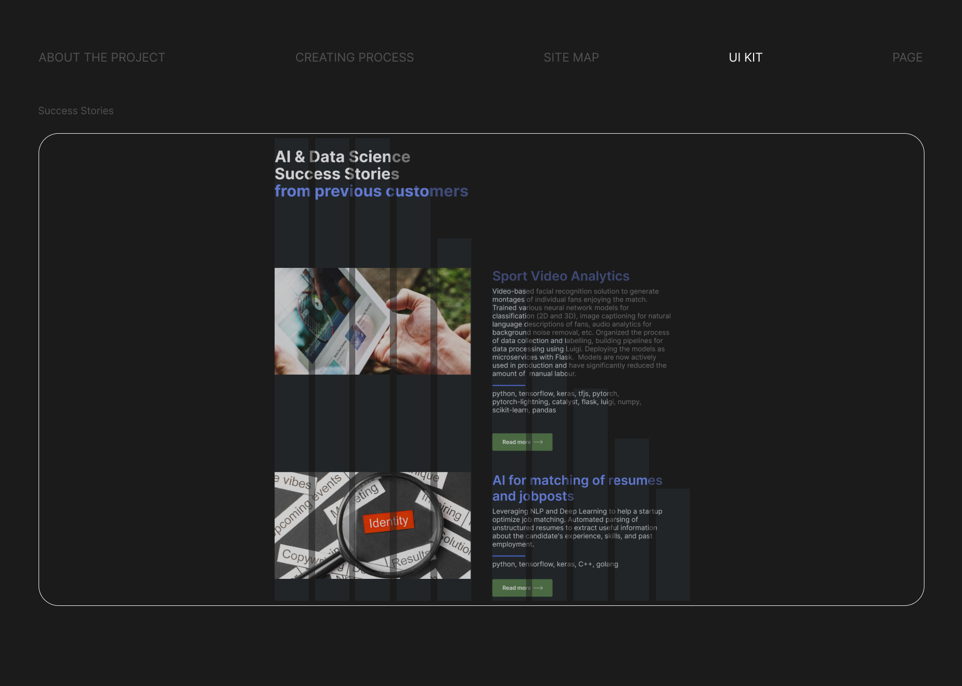 Design website for BroutonLab — Изображение №9 — Интерфейсы на Dprofile