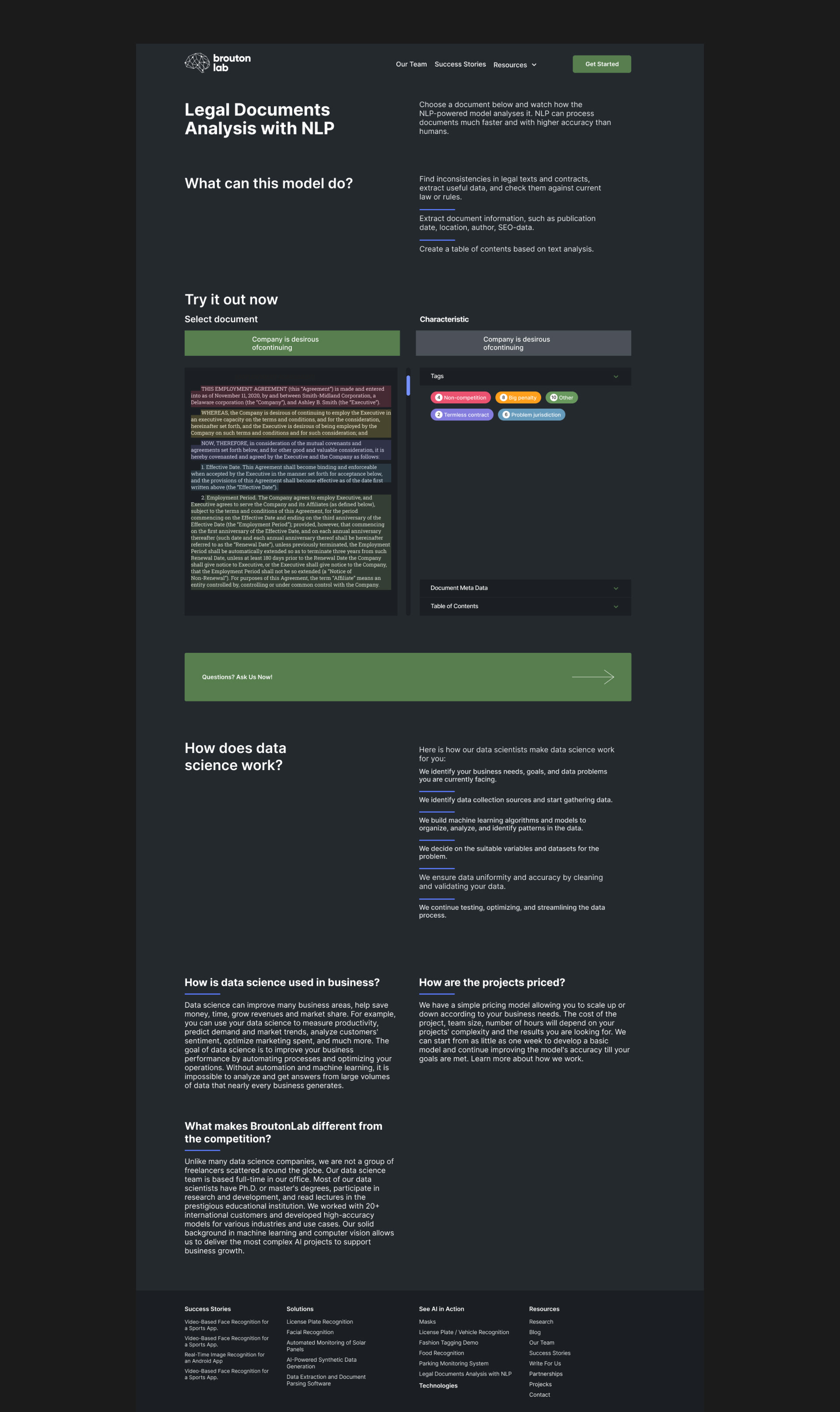 Design website for BroutonLab — Изображение №15 — Интерфейсы на Dprofile