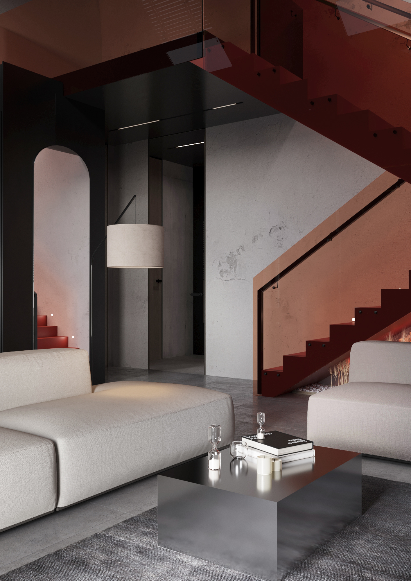 2-STOREY APARTMENT — Изображение №3 — Иллюстрация, 3D на Dprofile