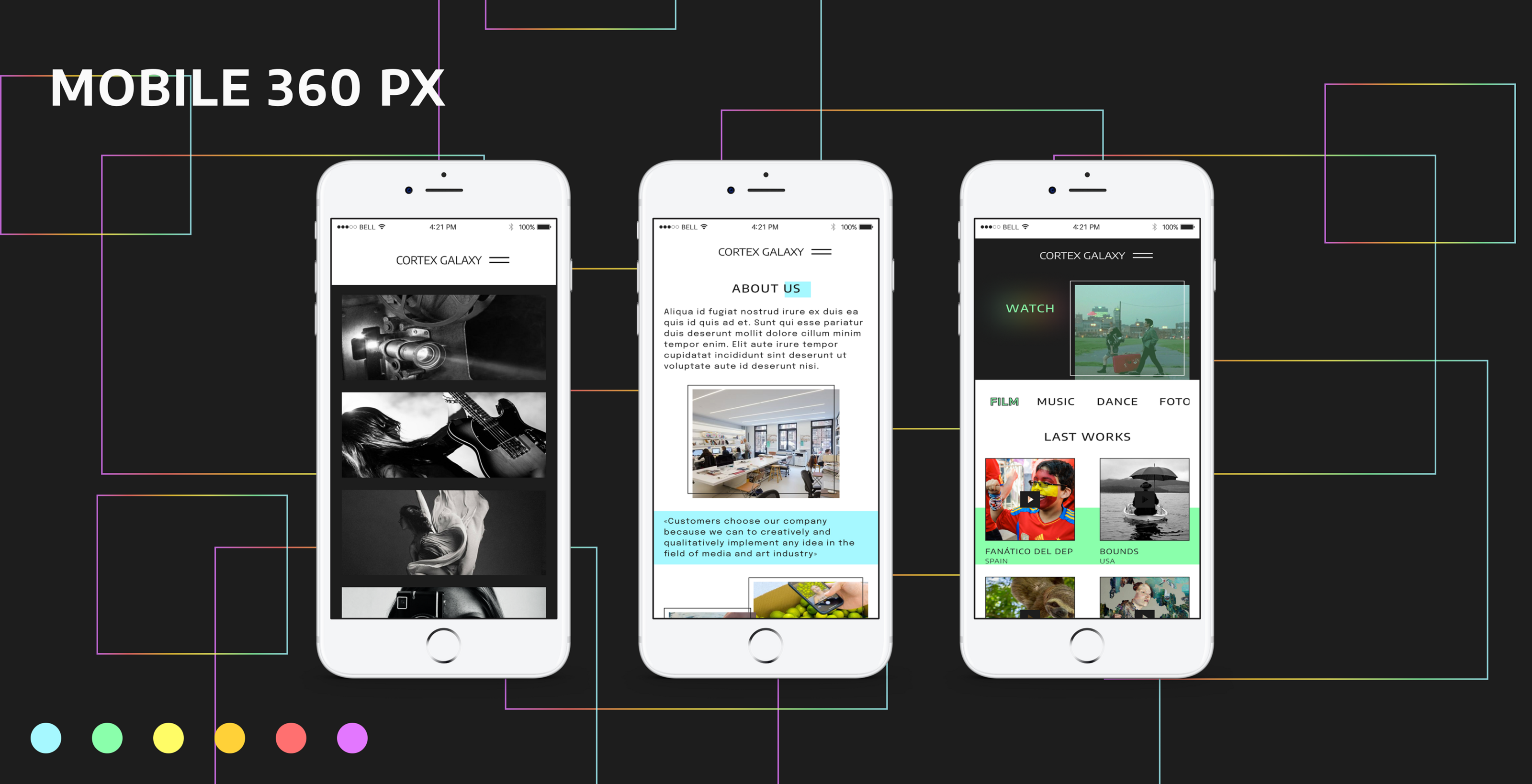 Cortex Galaxy//Design Concept — Изображение №21 — Интерфейсы на Dprofile