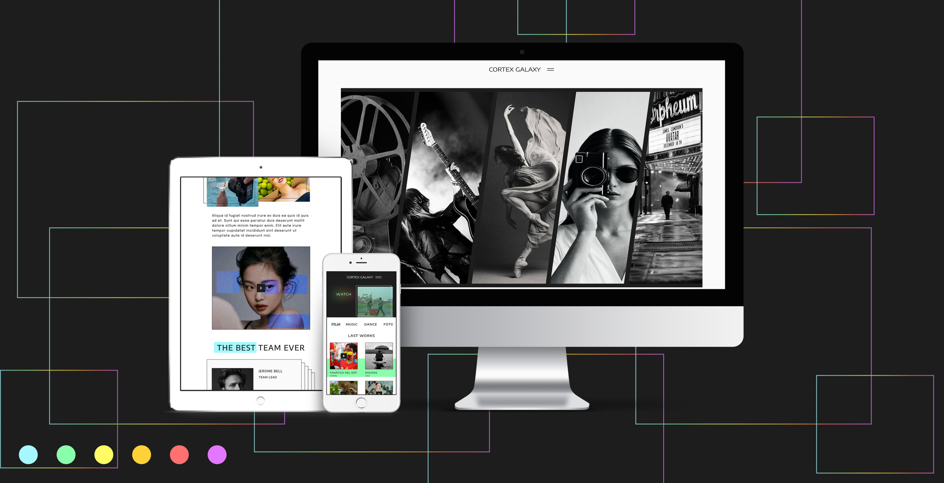 Cortex Galaxy//Design Concept — Изображение №18 — Интерфейсы на Dprofile