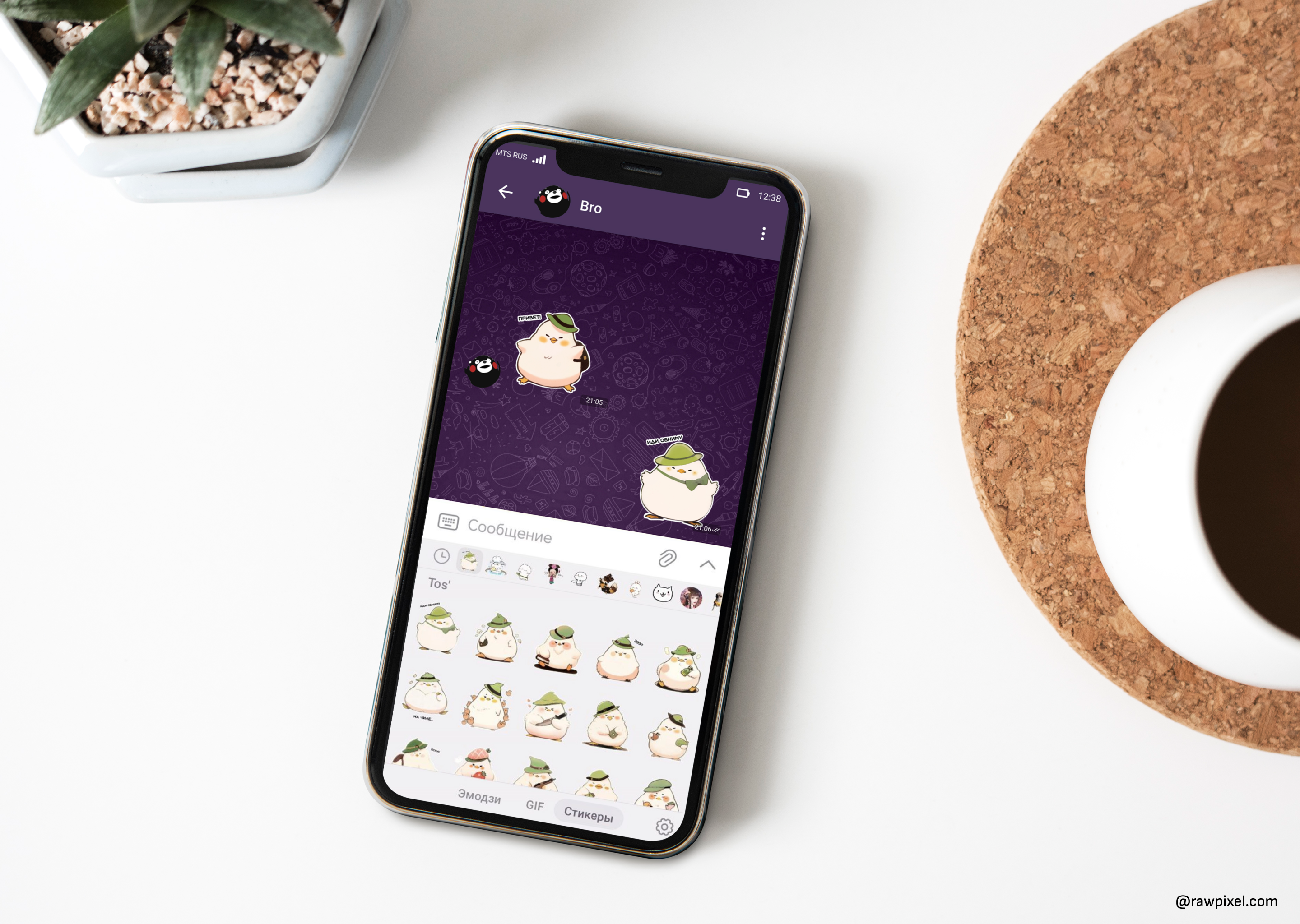 Персонаж для магазина экотоваров - Ai sticker pack — Изображение №5 — Иллюстрация на Dprofile