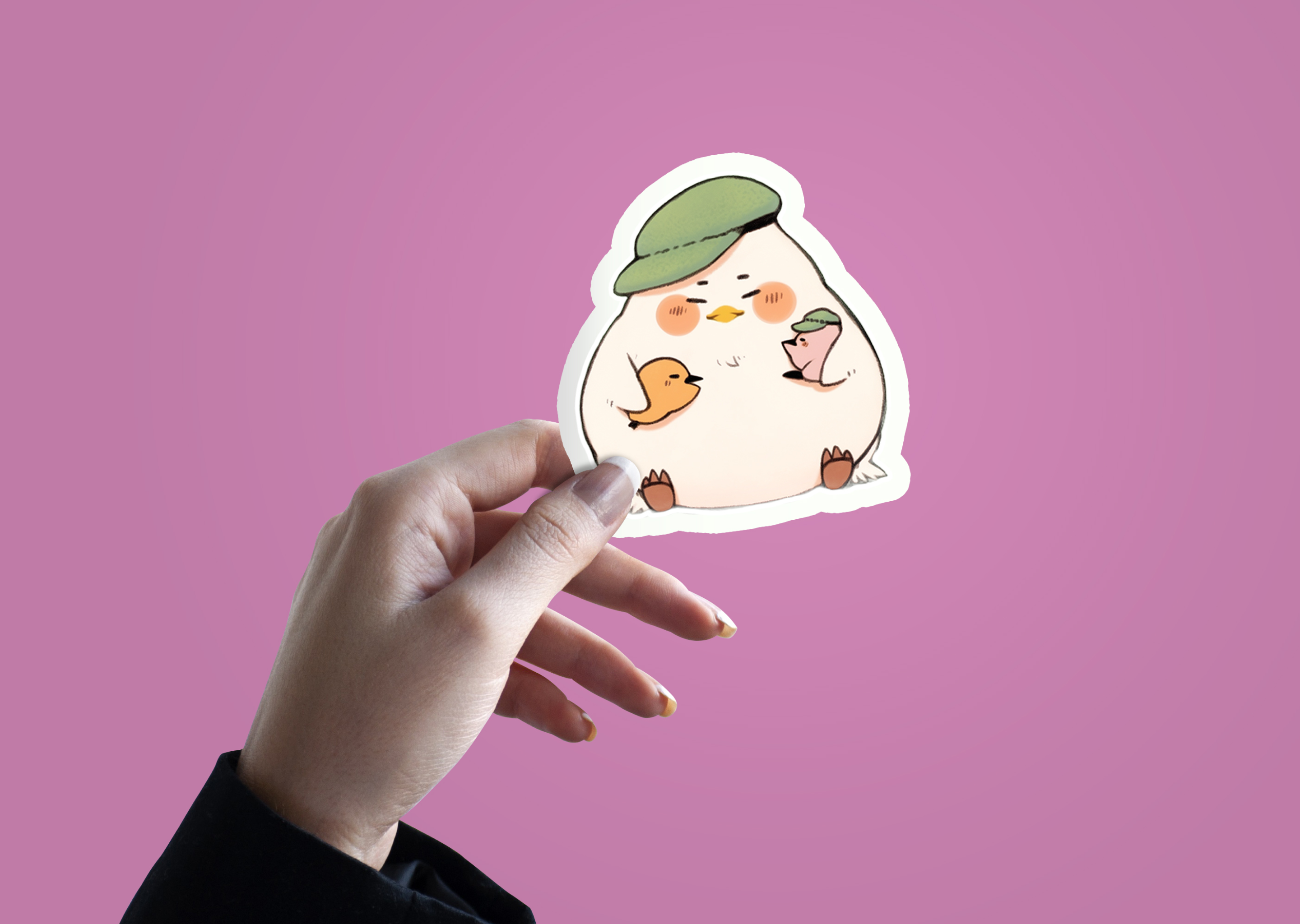 Персонаж для магазина экотоваров - Ai sticker pack — Изображение №6 — Иллюстрация на Dprofile