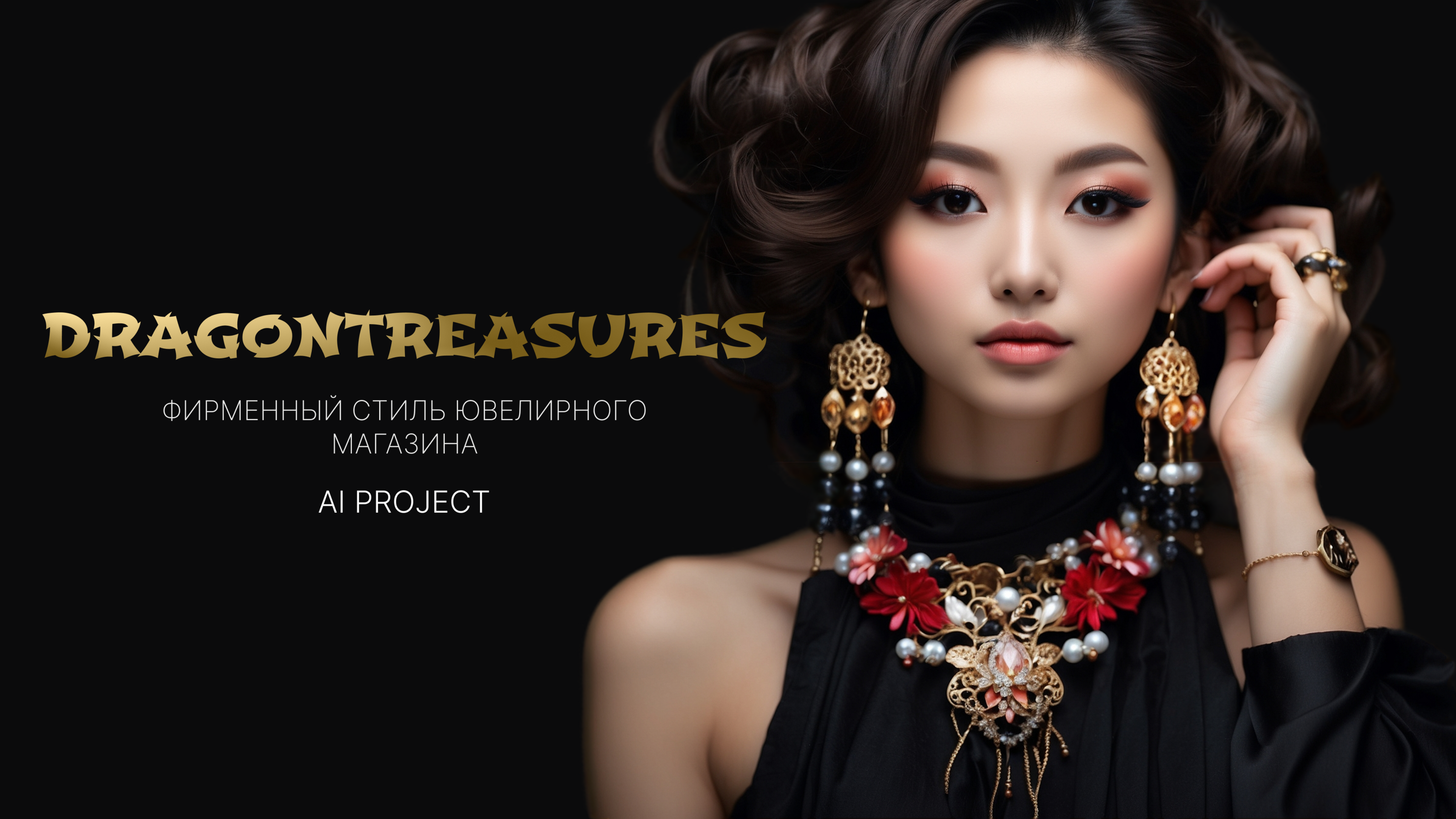 Фирменный стиль ювелирного магазина DragonTreasures — Изображение №1 — Брендинг на Dprofile