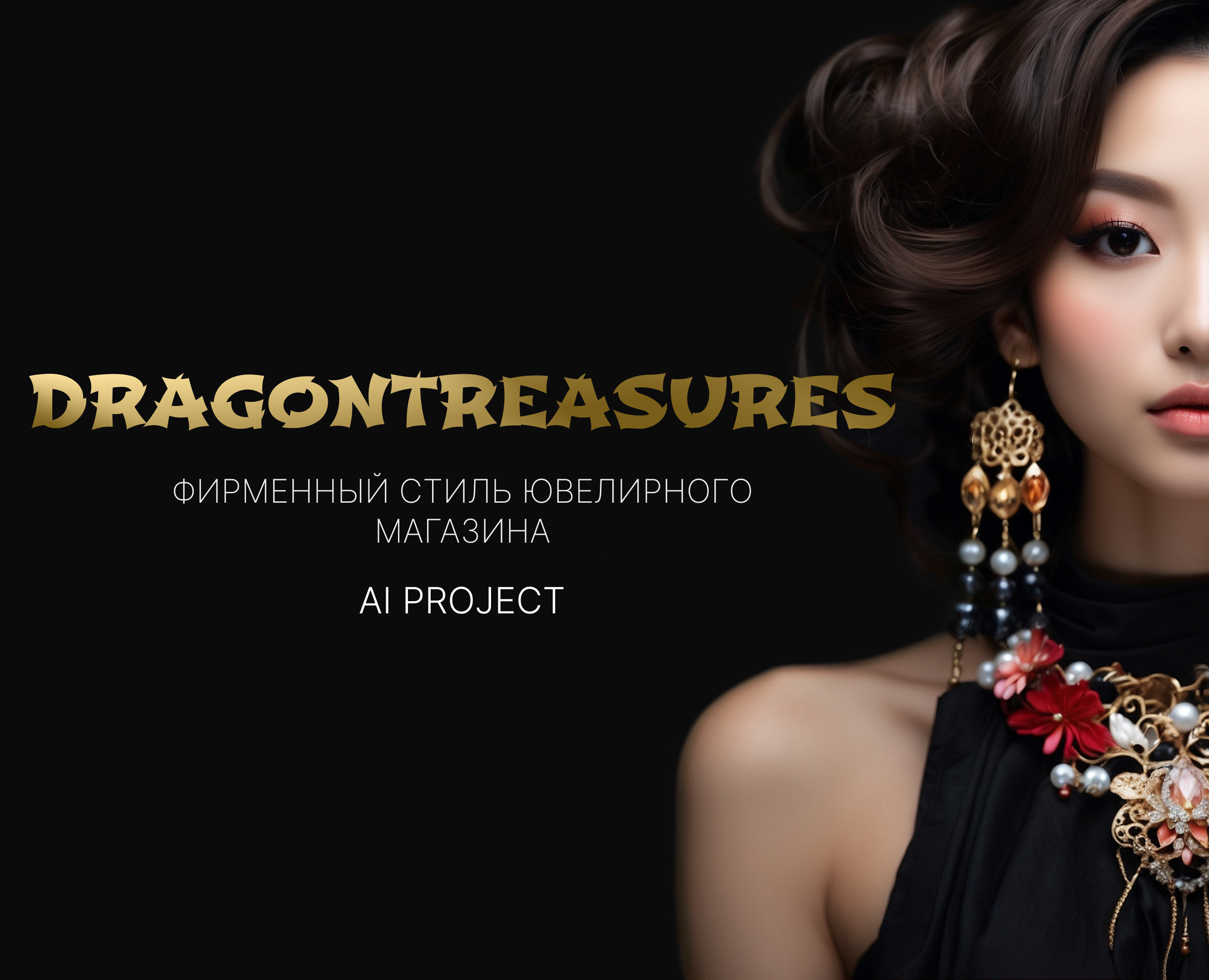 Фирменный стиль ювелирного магазина DragonTreasures — Брендинг на Dprofile