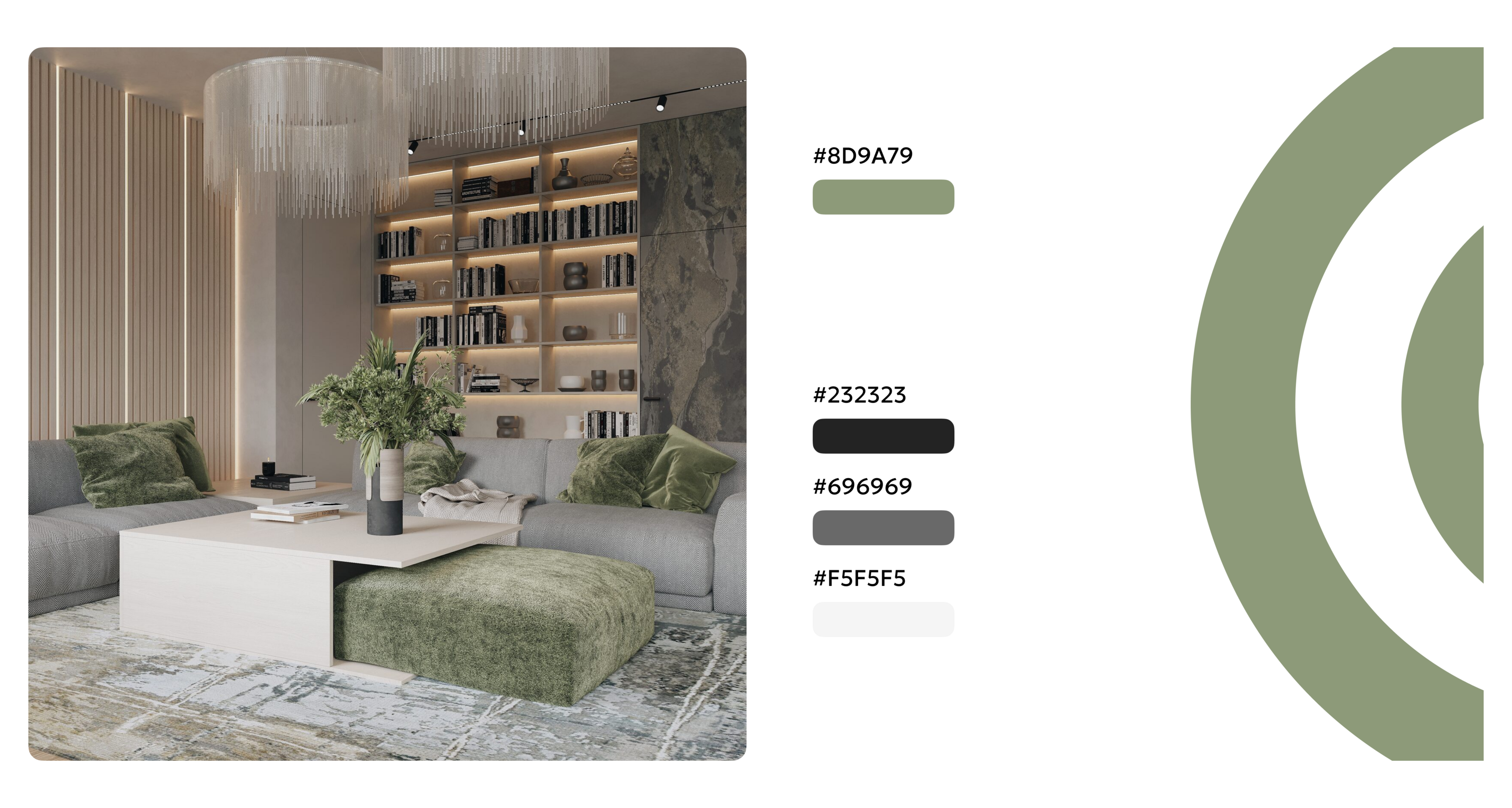 NEW FORM - Interior design studio. Landing Page — Изображение №2 — Интерфейсы, Брендинг на Dprofile