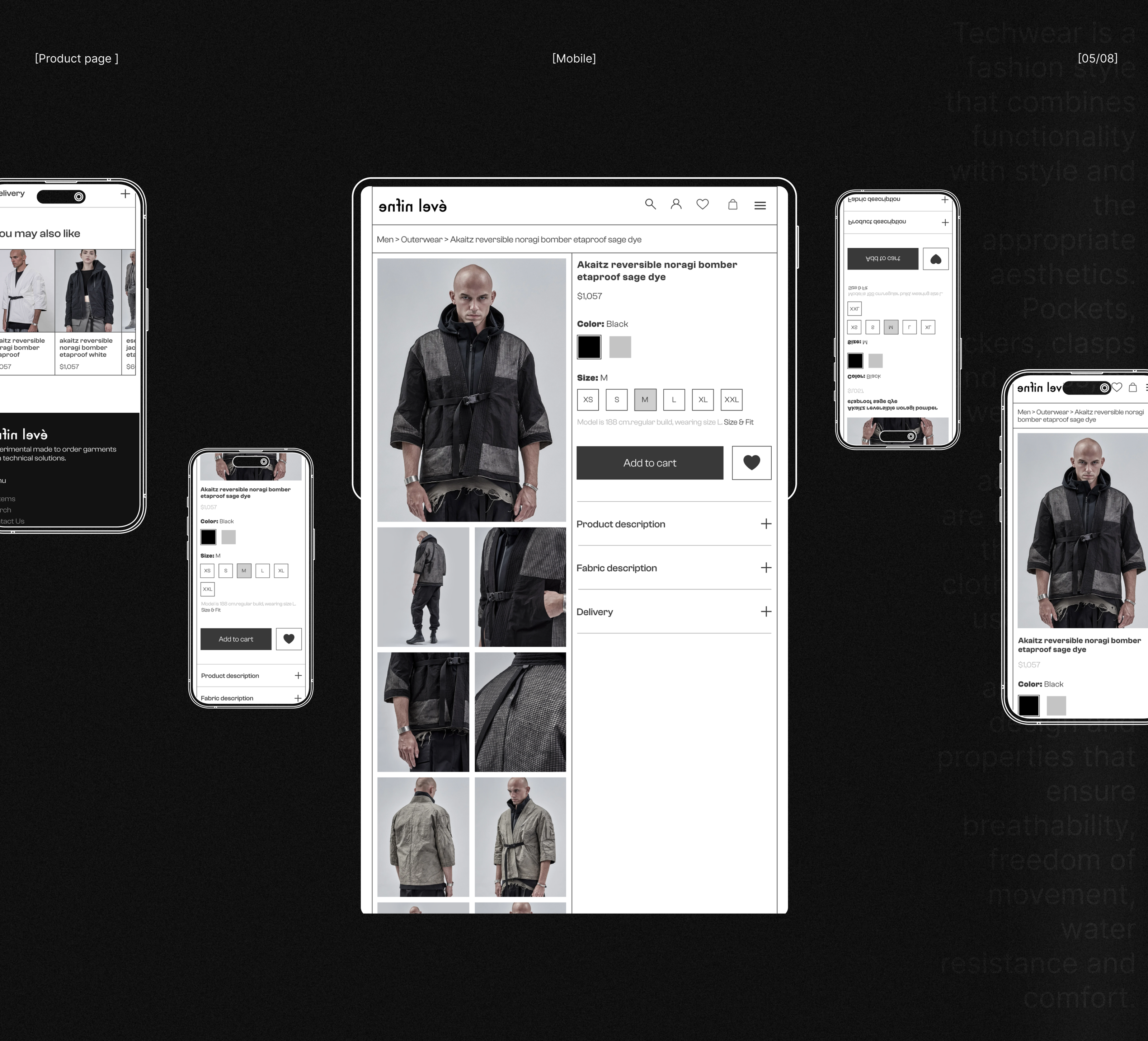 Enfin Leve | E-Commerce — Изображение №7 — Интерфейсы на Dprofile