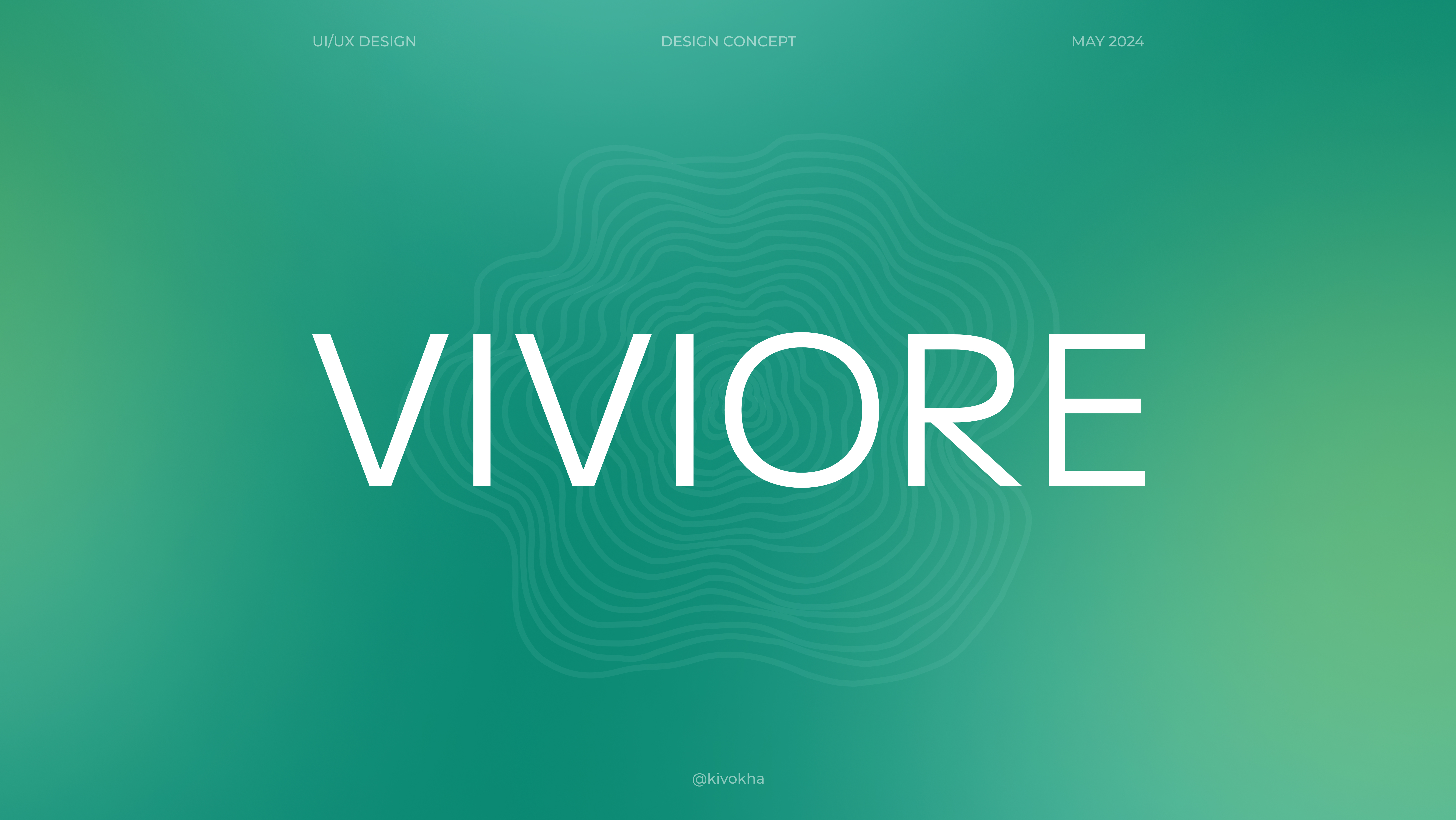 VIVIORE | Design concept — Изображение №1 — Интерфейсы на Dprofile