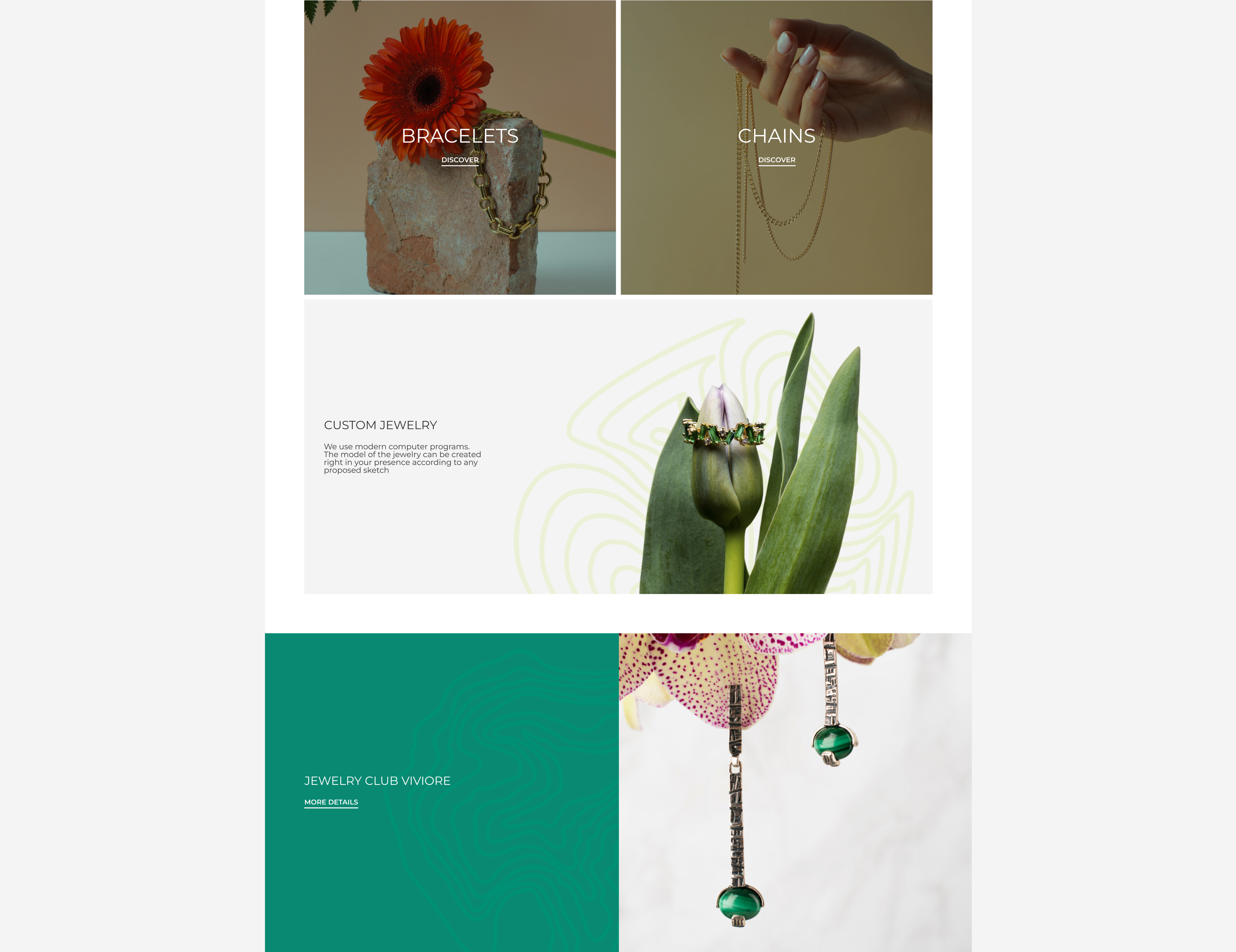 VIVIORE | Design concept — Изображение №4 — Интерфейсы на Dprofile