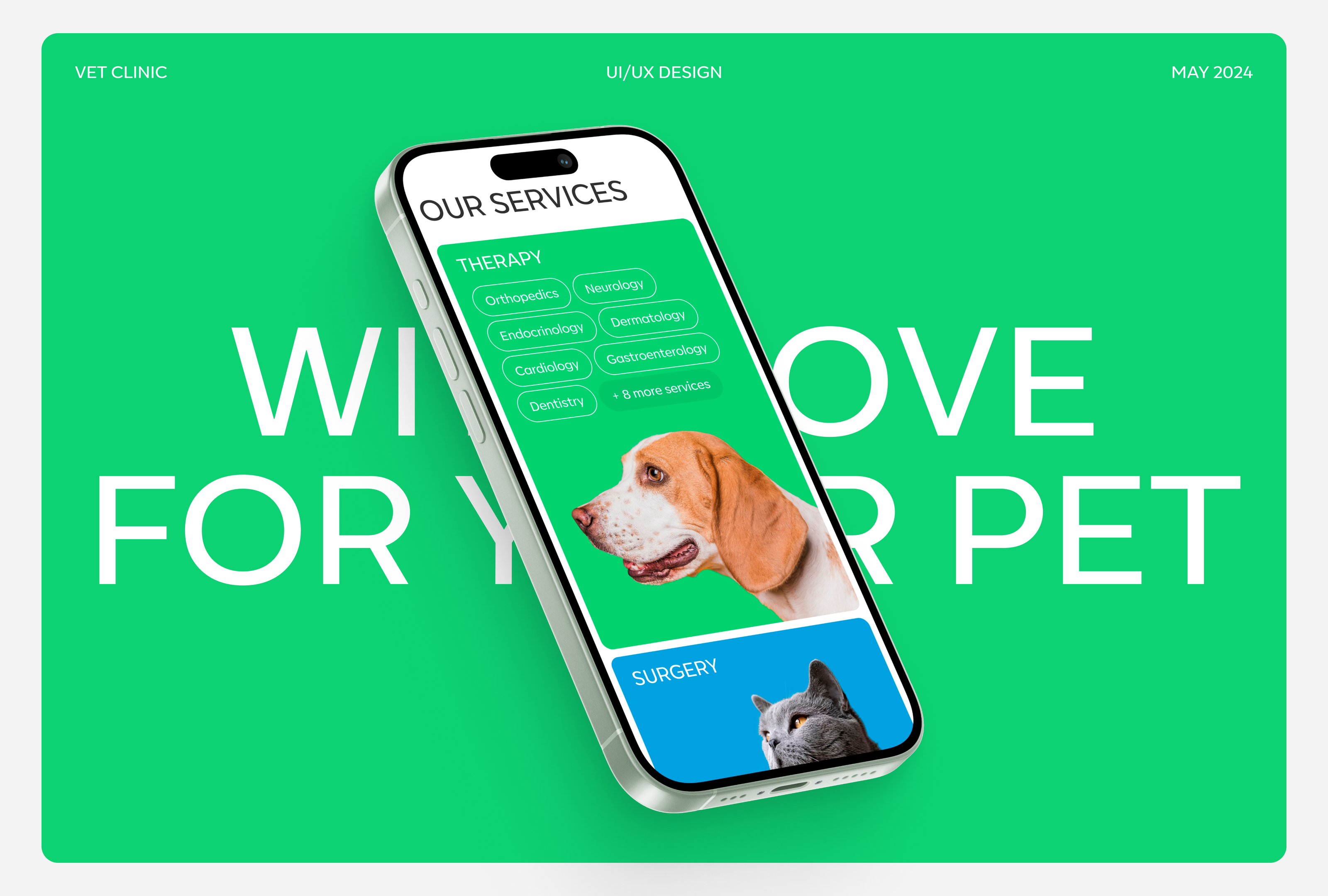 FRIENDEL | Vet clinic — Изображение №1 — Интерфейсы на Dprofile