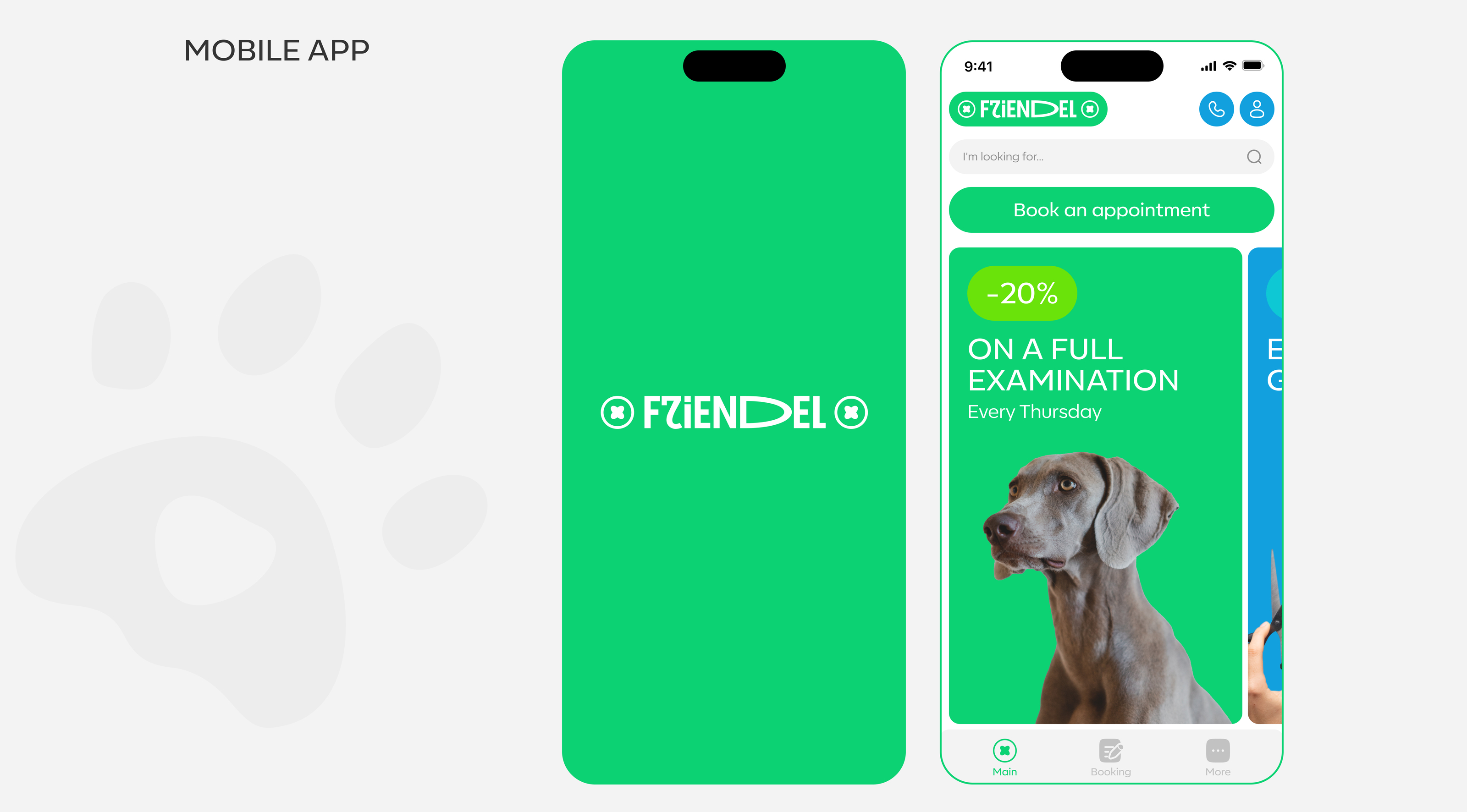 FRIENDEL | Vet clinic — Изображение №17 — Интерфейсы на Dprofile