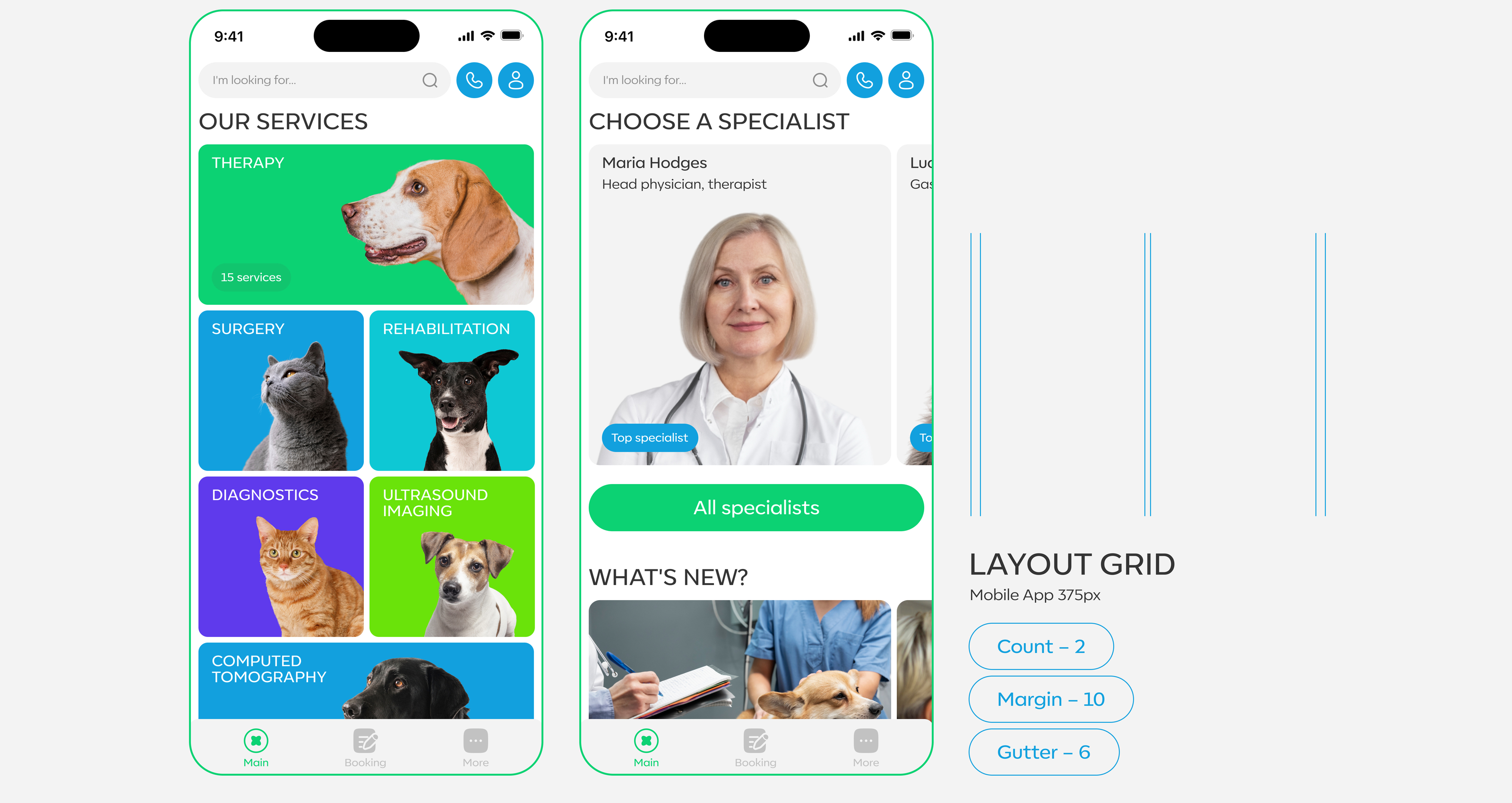 FRIENDEL | Vet clinic — Изображение №18 — Интерфейсы на Dprofile