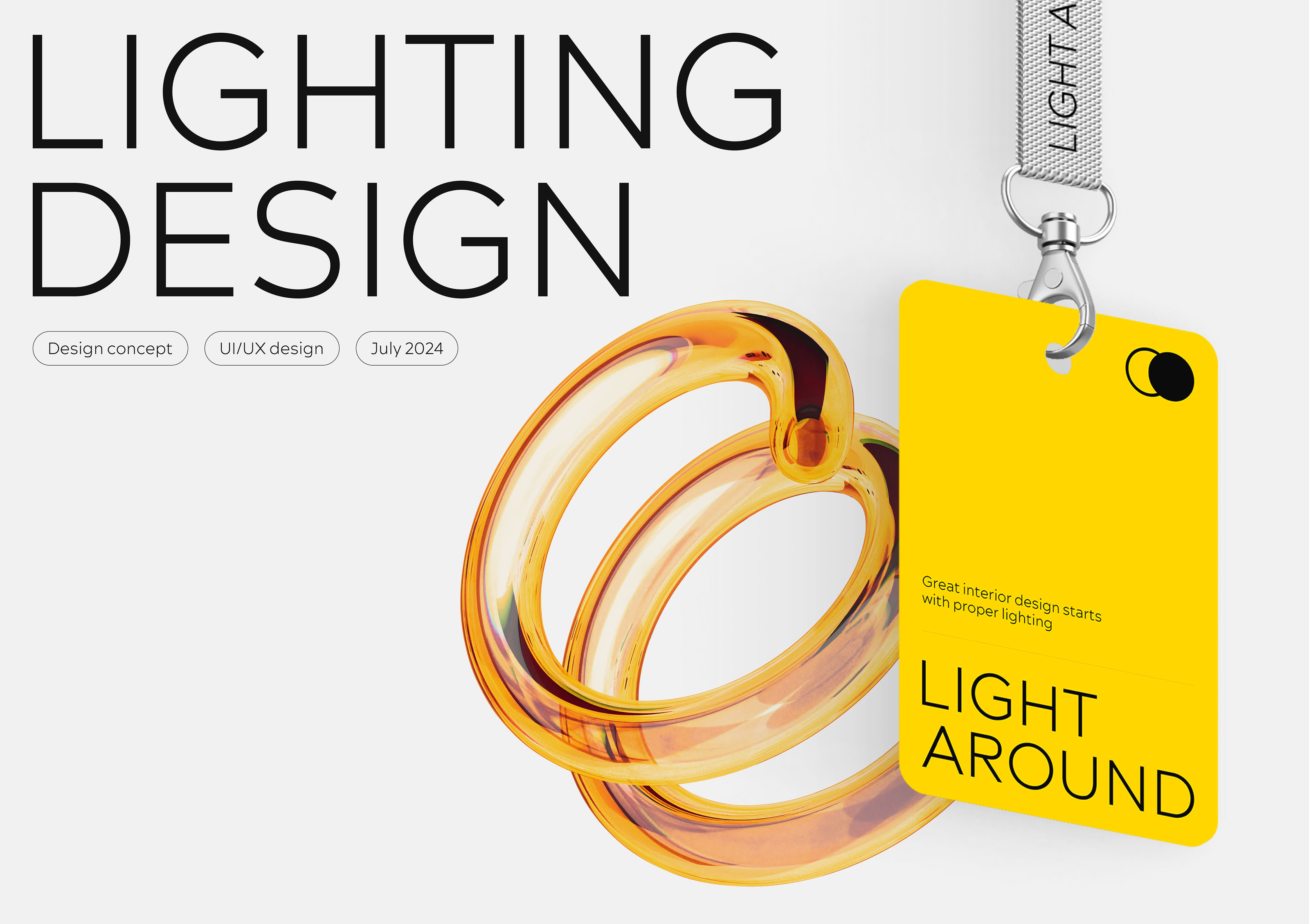 LIGHT AROUND | Design concept — Изображение №1 — Интерфейсы на Dprofile